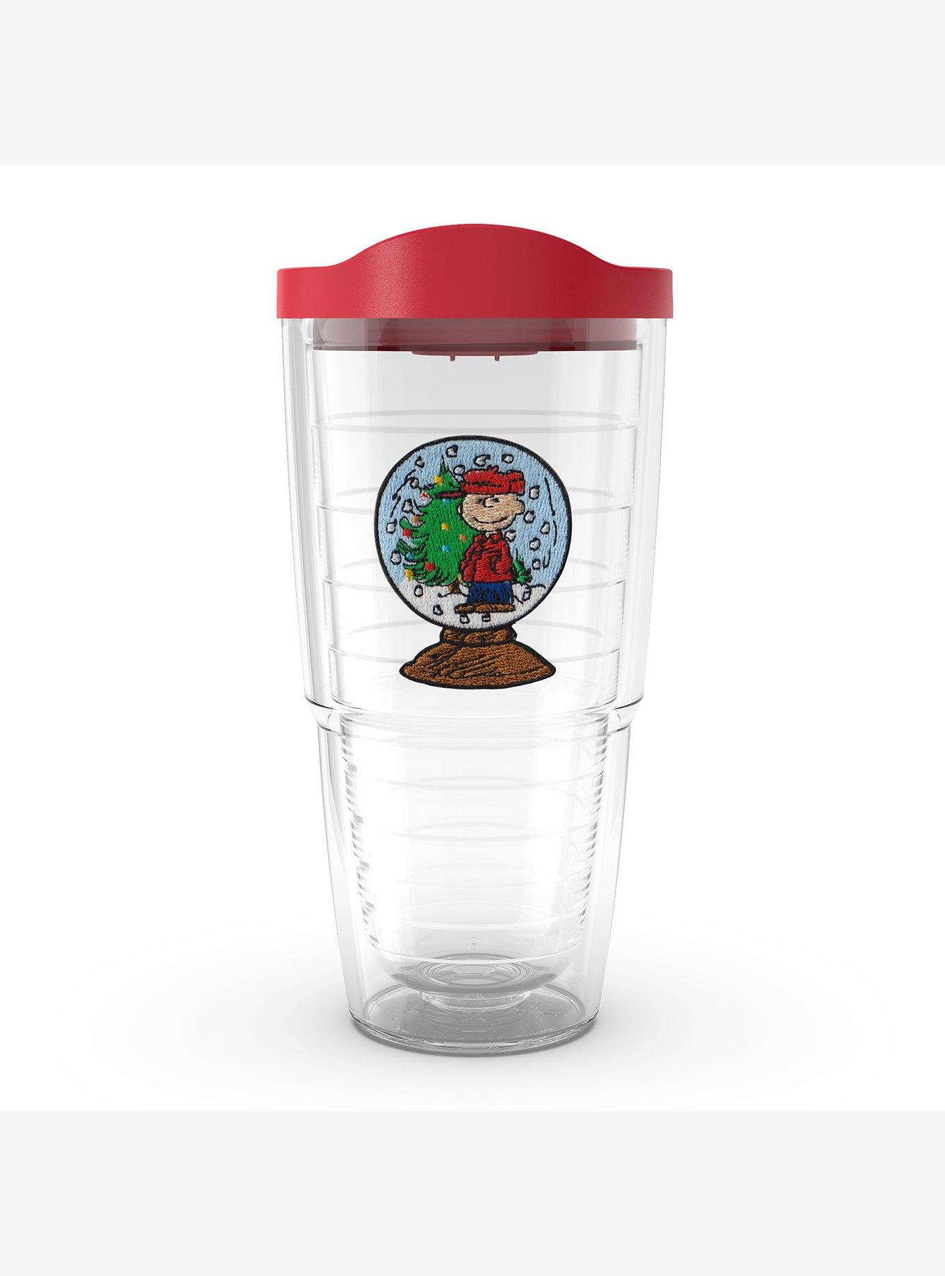 Peanuts Snowglobe 24oz Tumbler, , hi-res