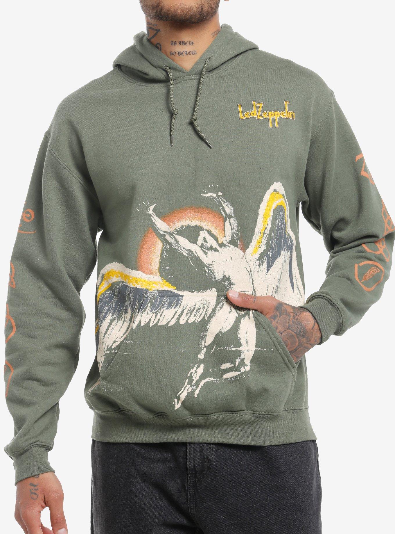 Led Zeppelin Icarus Jumbo Graphic Hoodie, , hi-res