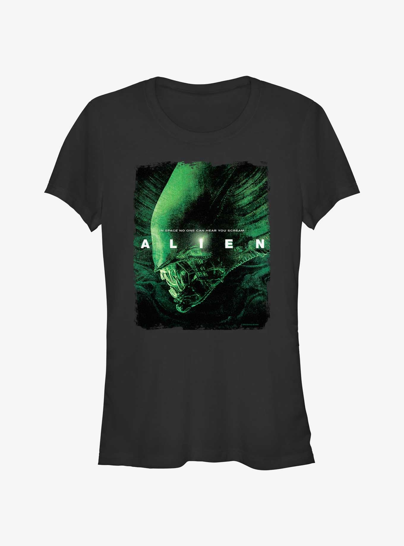 Alien No One Can Hear You Scream Girls T-Shirt, , hi-res