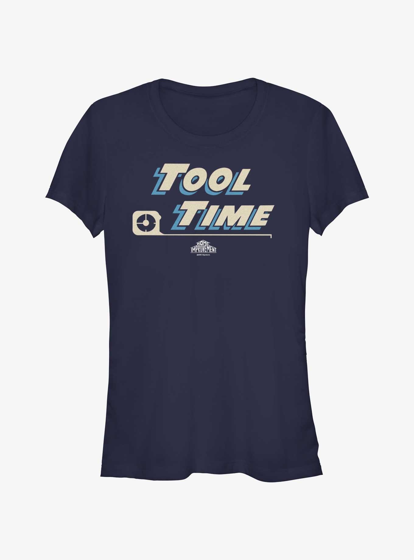 Home Improvement Tooltime Girls T-Shirt, NAVY, hi-res