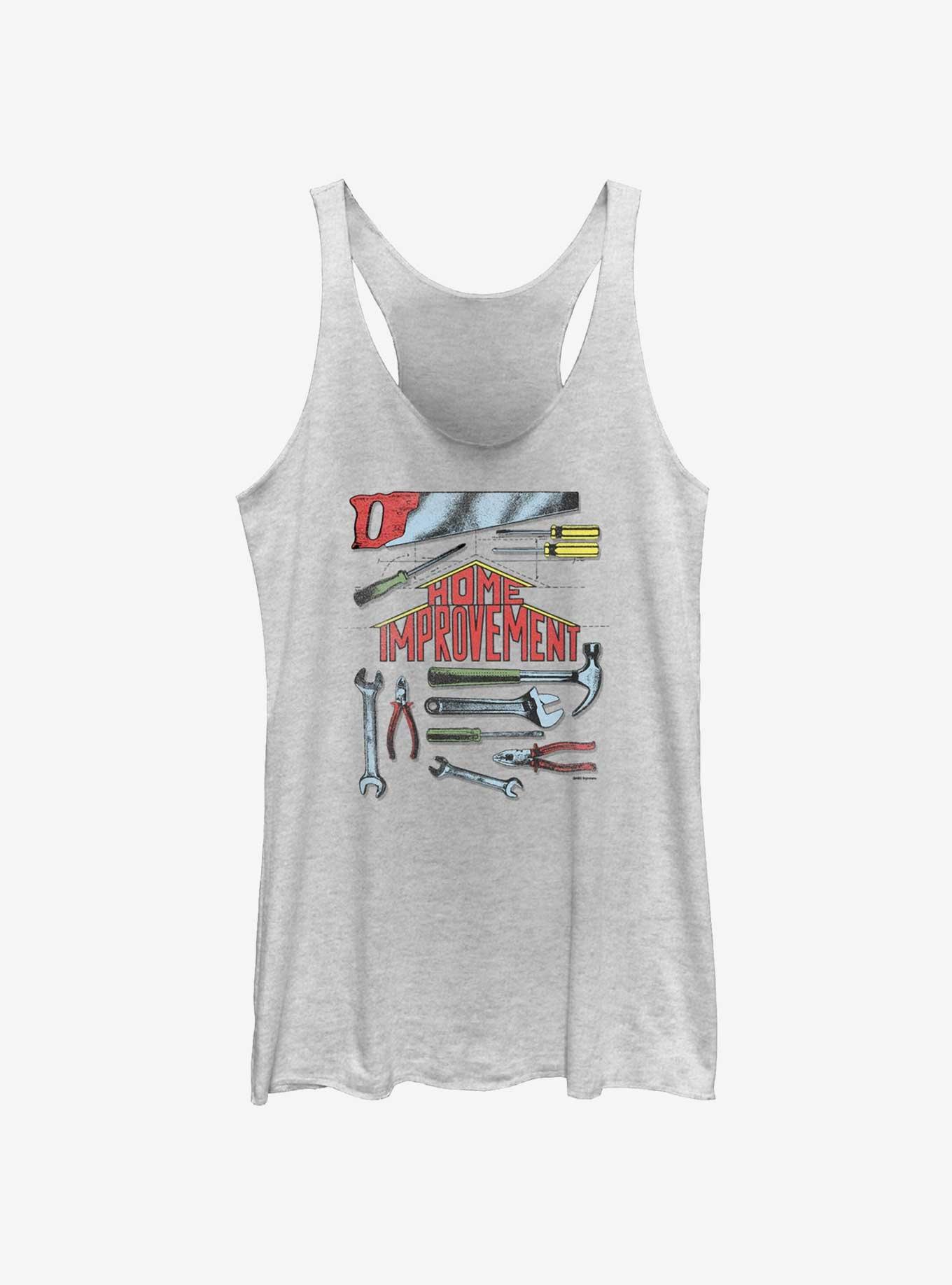 Home Improvement Logo Tools Girls Tank, , hi-res