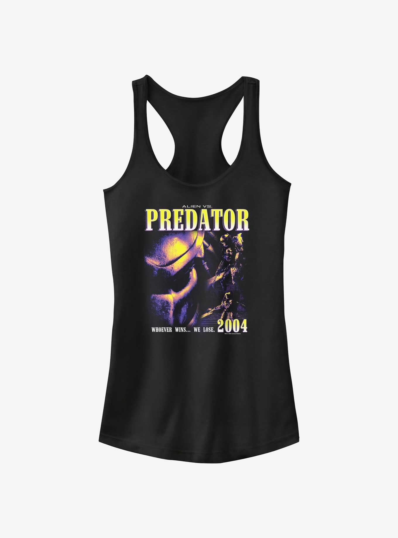 Alien Predator 2004 Girls Tank, BLACK, hi-res