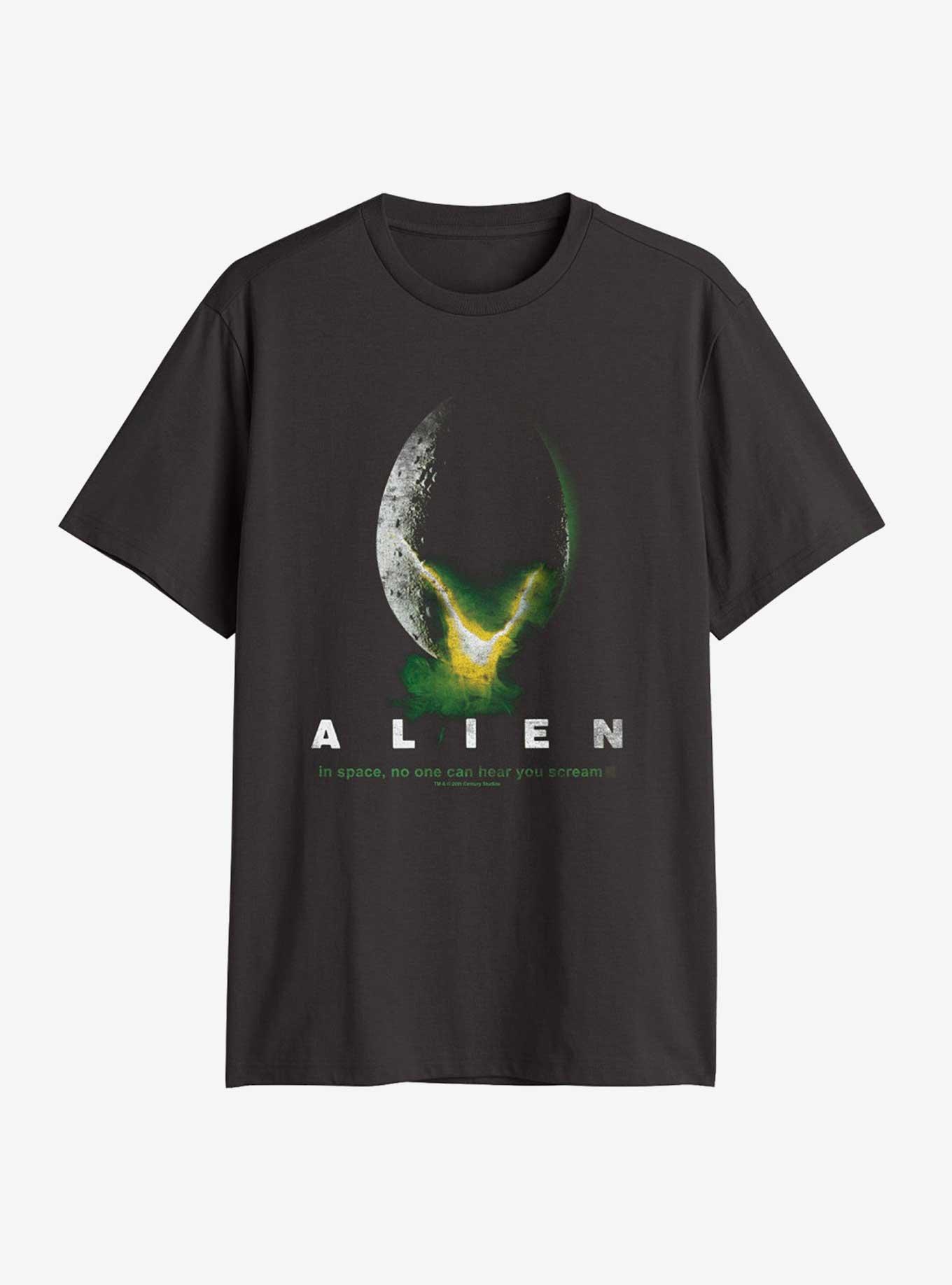 Alien Eggs T-Shirt, BLACK, hi-res