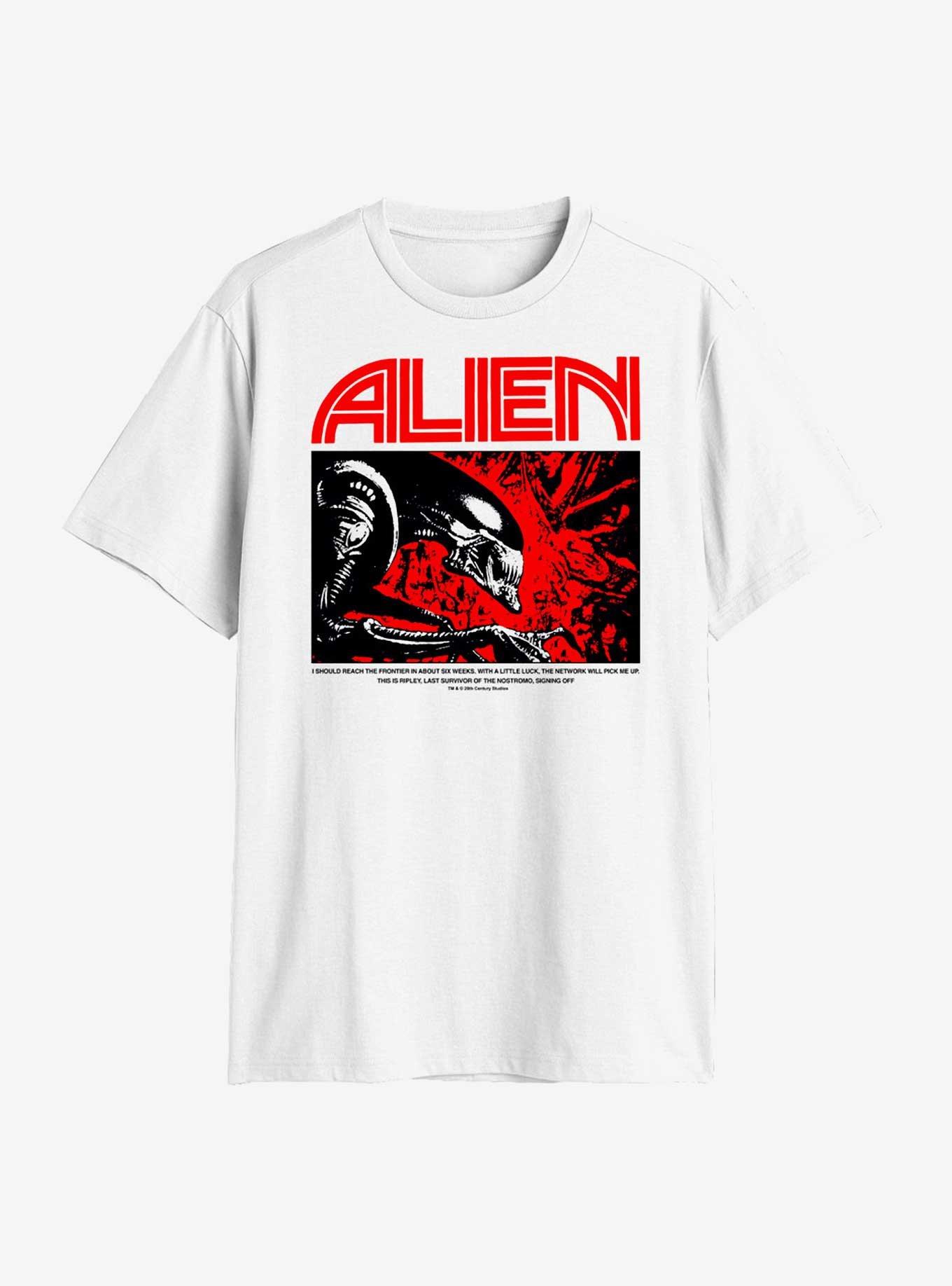 Alien Signing Off T-Shirt, , hi-res