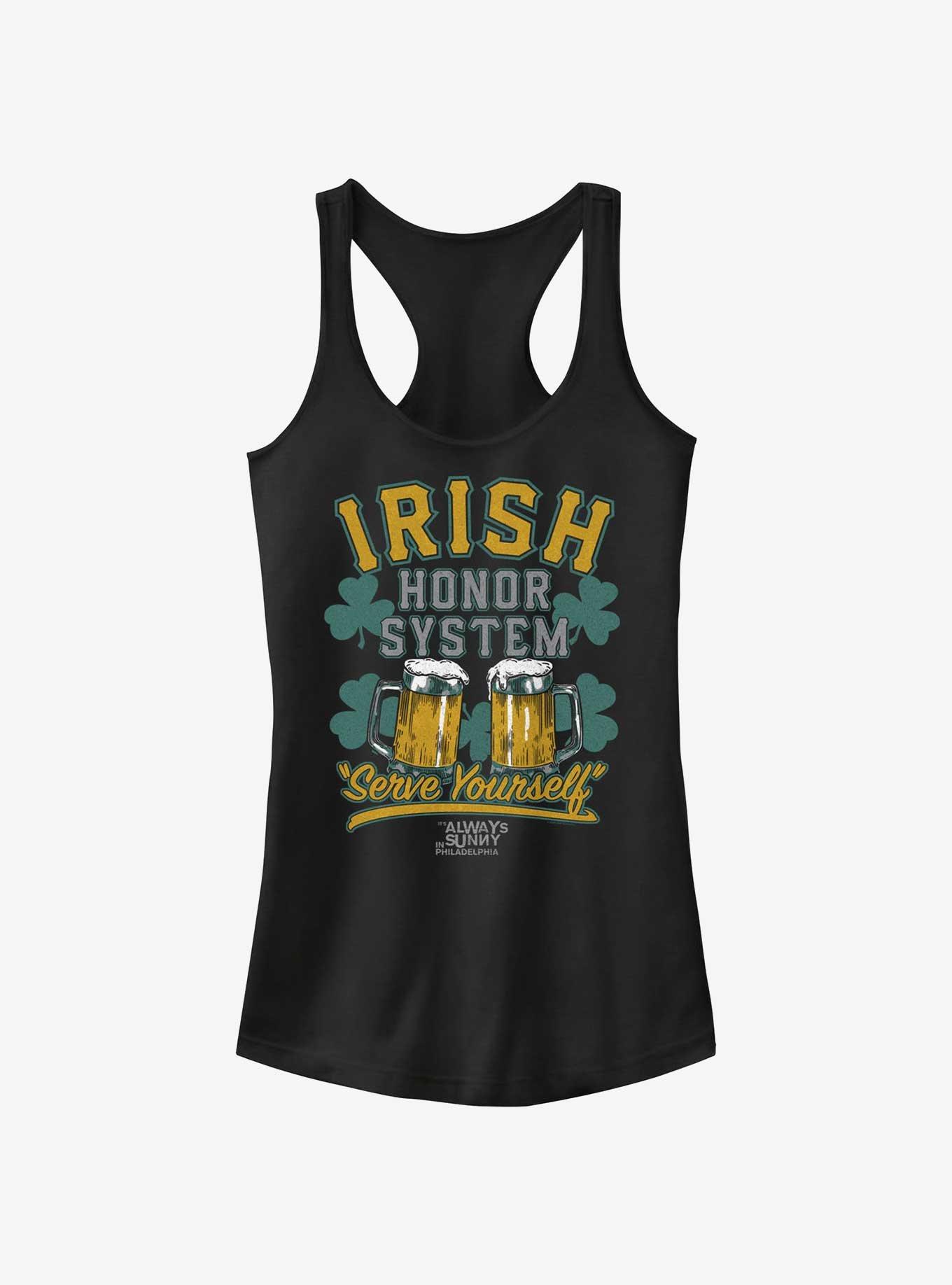 It's Always Sunny In Philadelphia Irish Honor Girls Tank, BLACK, hi-res
