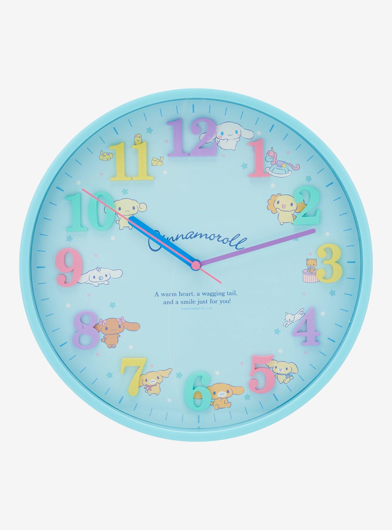 Sanrio Cinnamoroll & Friends Wall Clock, , hi-res