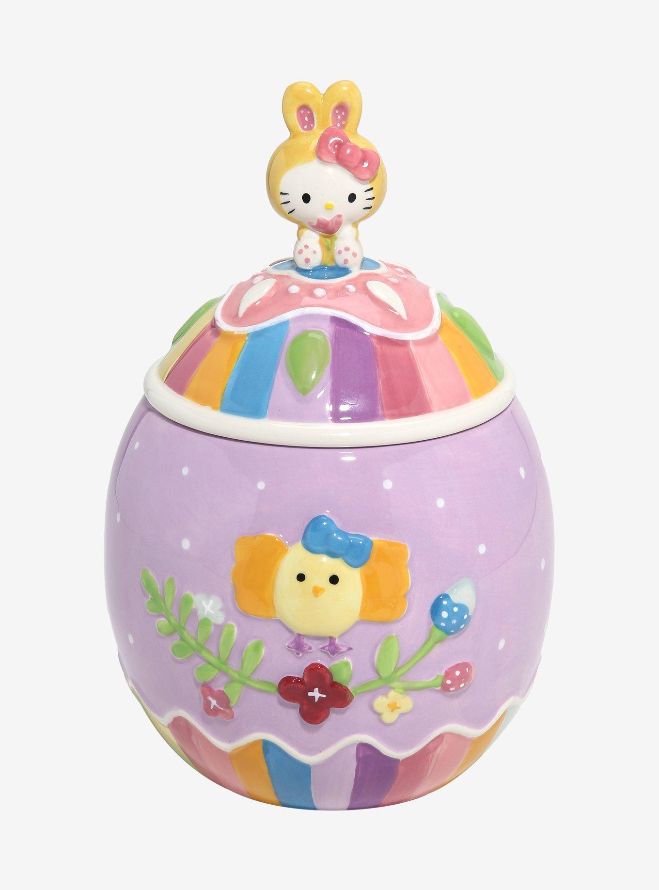 Sanrio Hello Kitty Easter Egg Cookie Jar, , hi-res