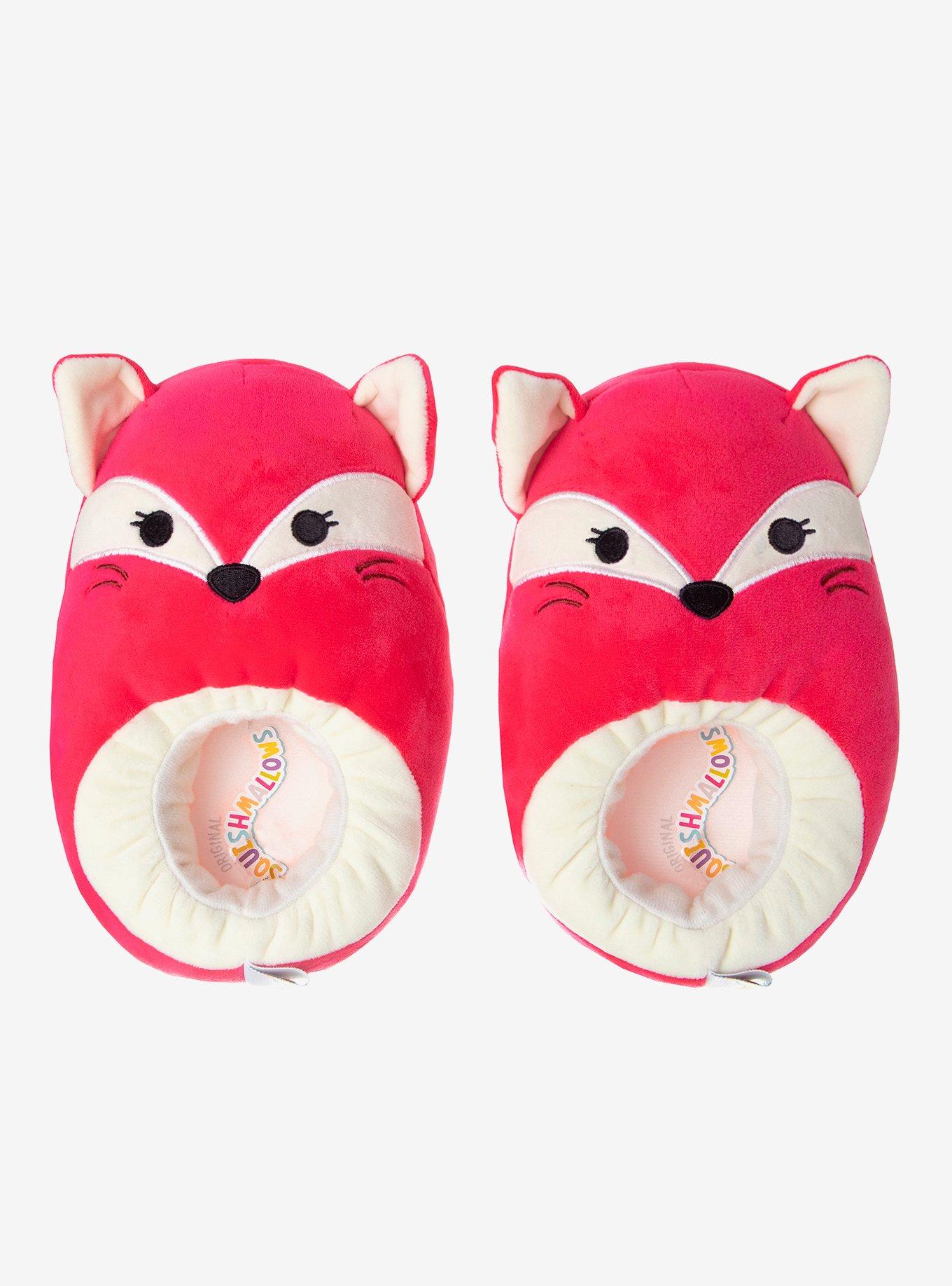 Squishmallows Fifi the Fox Girls Slippers, PINK, hi-res