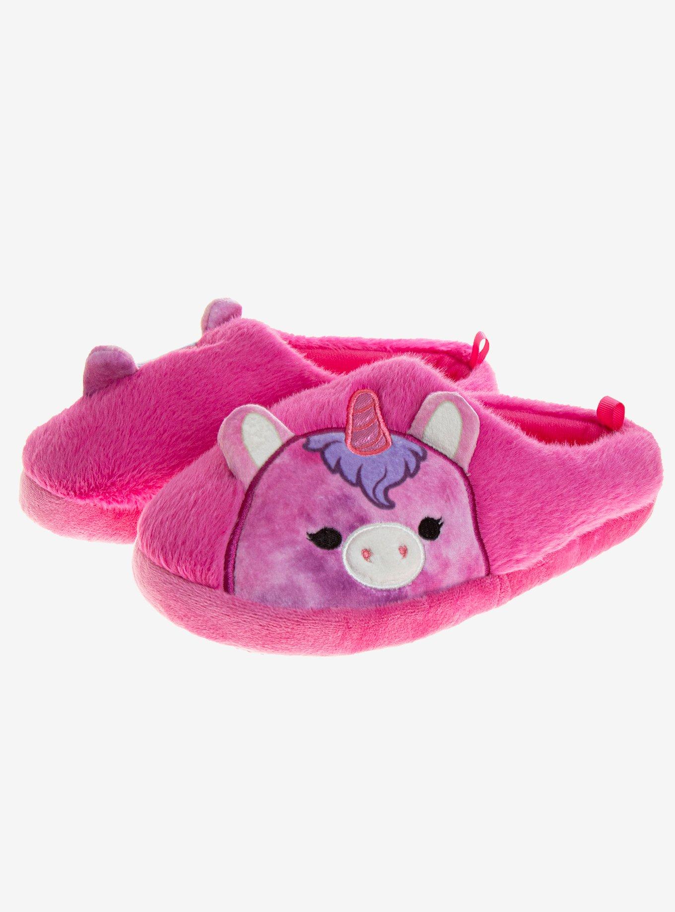 Squishmallows Lola the Unicorn Girls Slippers, , hi-res