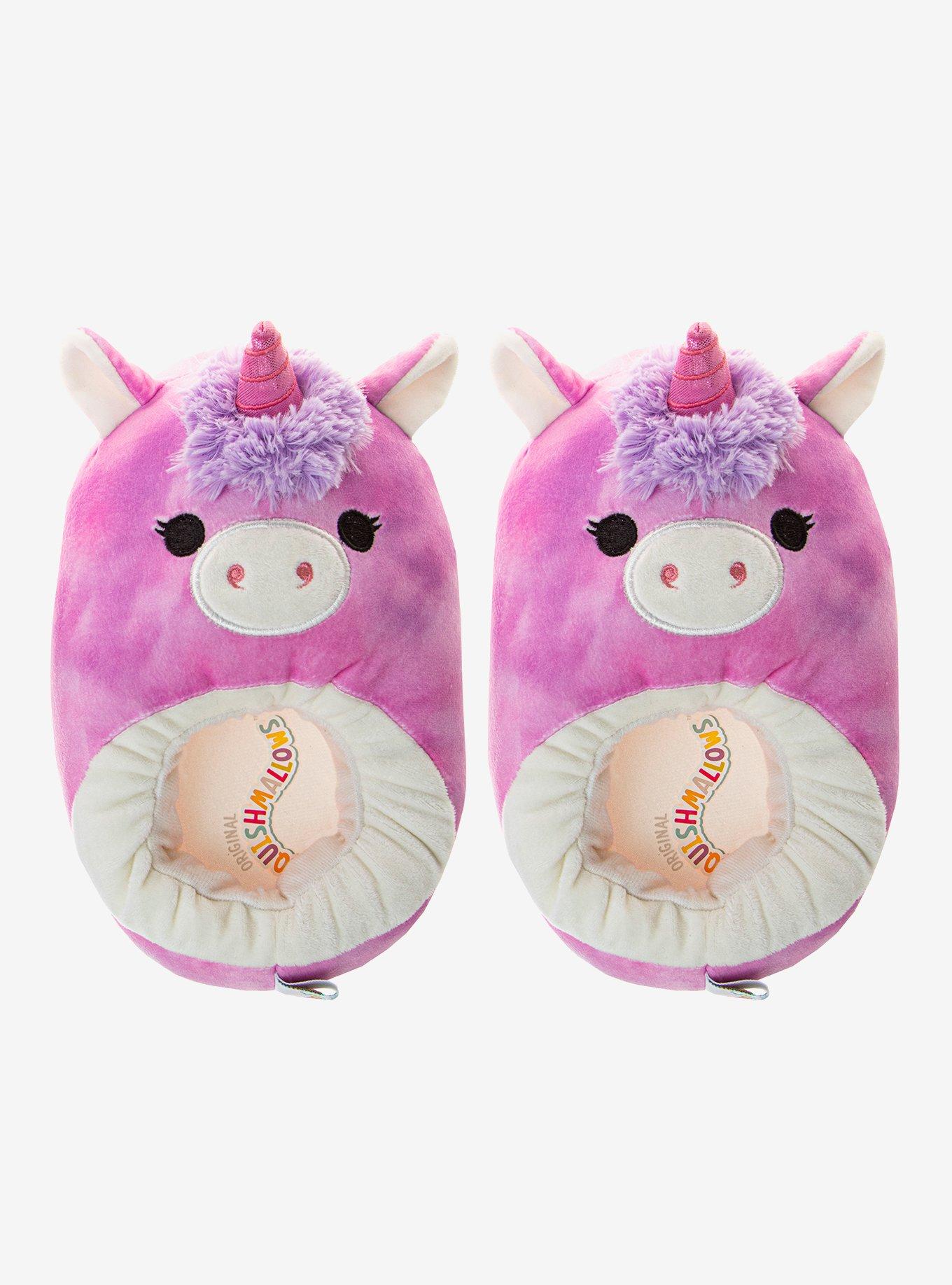 Squishmallows Lola the Unicorn Womens Slippers, PURPLE, hi-res