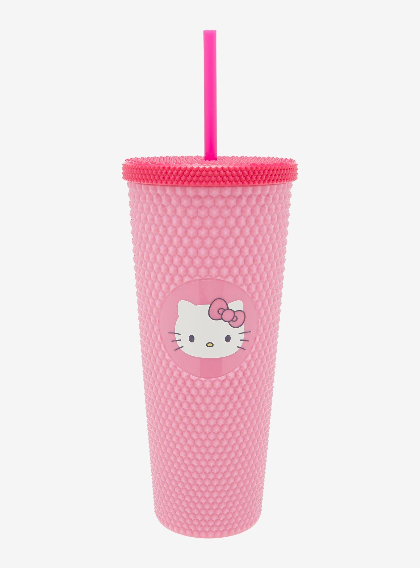 Sanrio Hello Kitty Pink Studded Carnival Cup, , hi-res