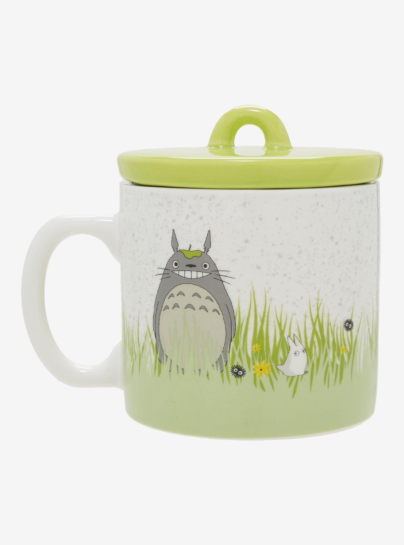 Studio Ghibli My Neighbor Totoro Springtime Grass Mug with Lid  BoxLunch  Exclusive | BoxLunch