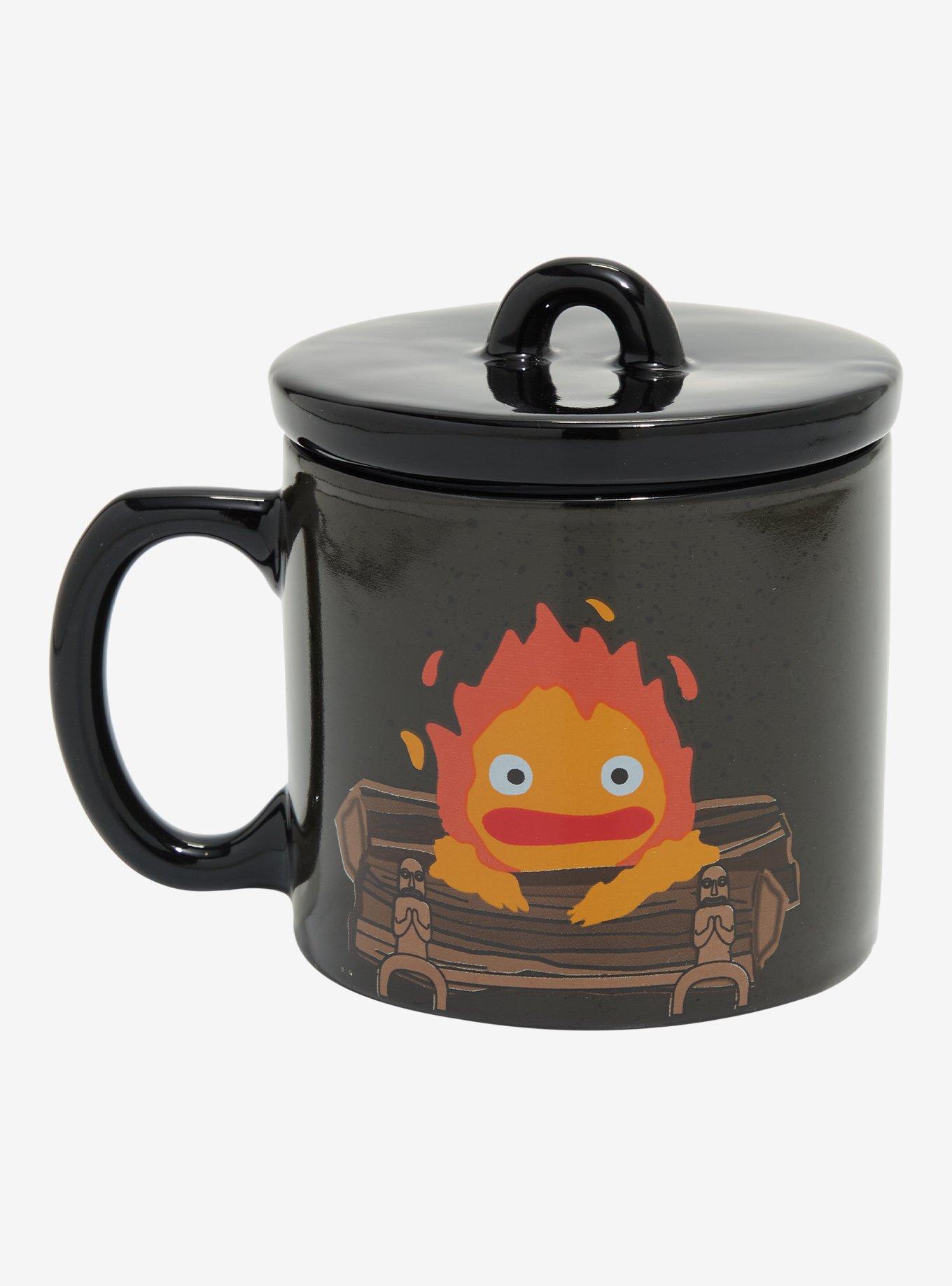 Studio Ghibli® Howl's Moving Castle Calcifer Mug with Lid, , hi-res
