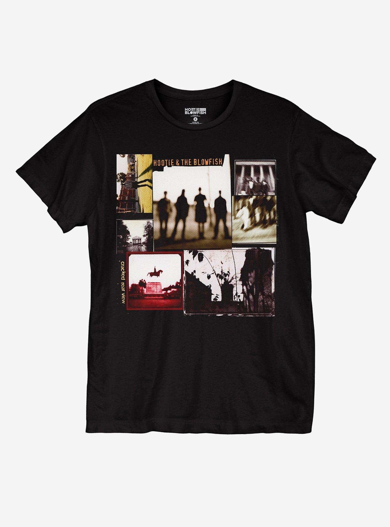 Hootie & The Blowfish Cracked Rear View Album Art T-Shirt, BLACK, hi-res