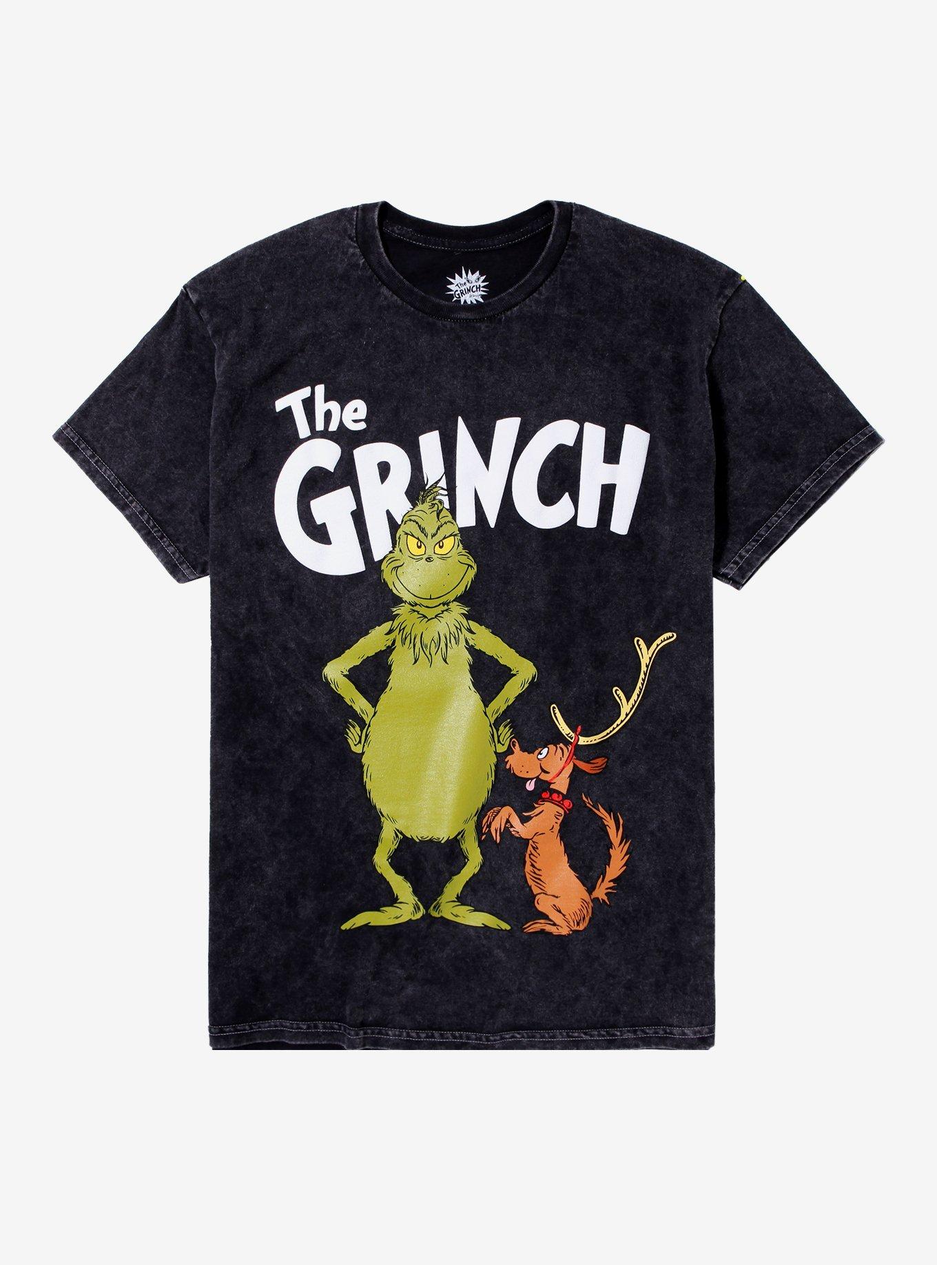 How The Grinch Stole Christmas! Double-Sided Boyfriend Fit Girls T-Shirt, GREEN, hi-res