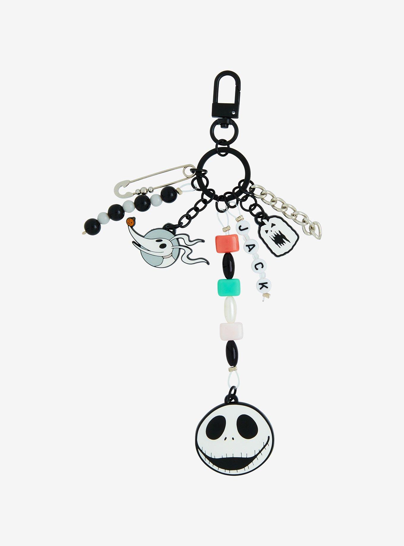 Disney The Nightmare Before Christmas Jack Skellington & Zero Multi Charm Keychain, , hi-res