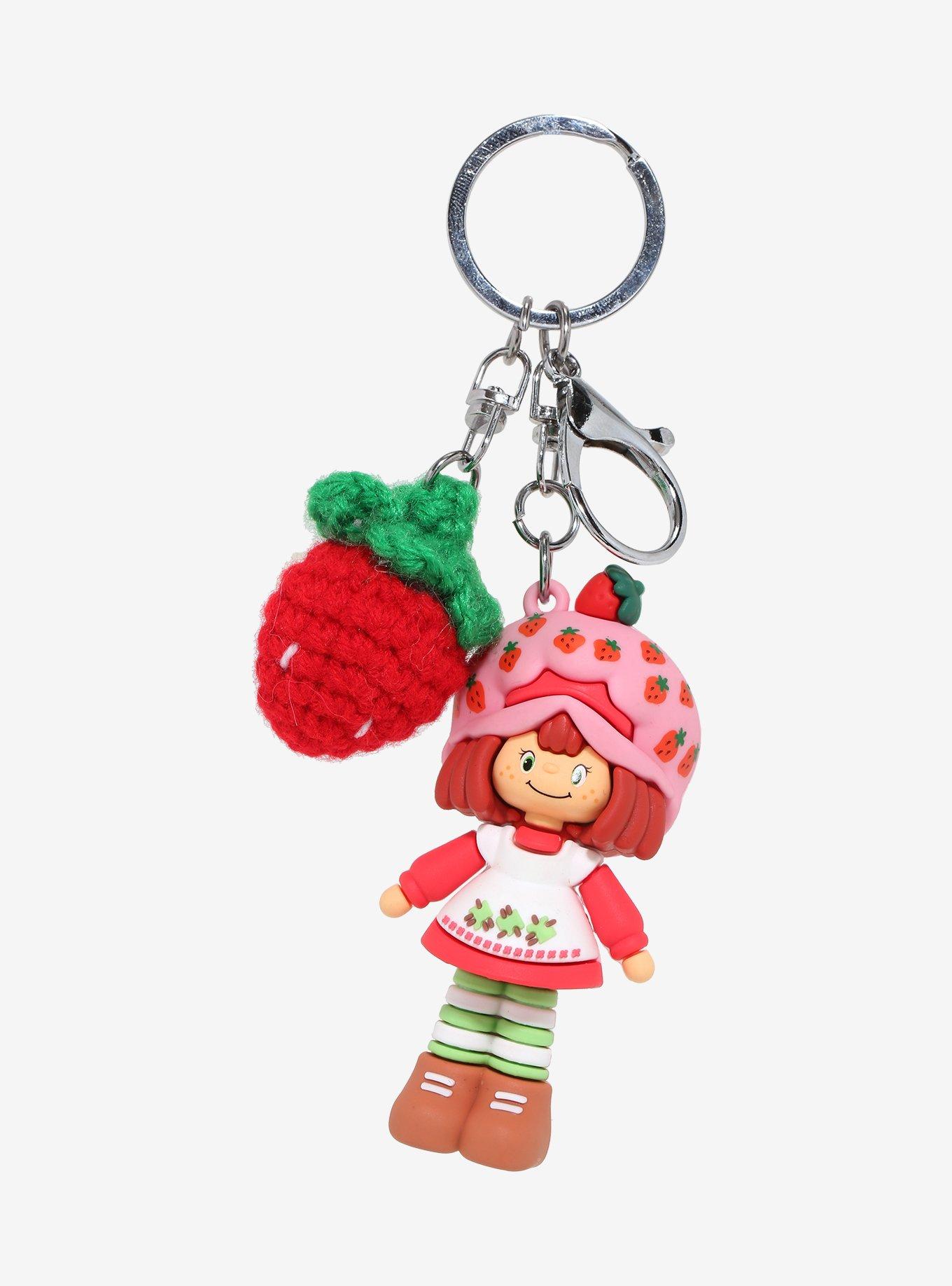 Strawberry Shortcake Multi-Charm 3D Keychain - BoxLunch Exclusive, , hi-res