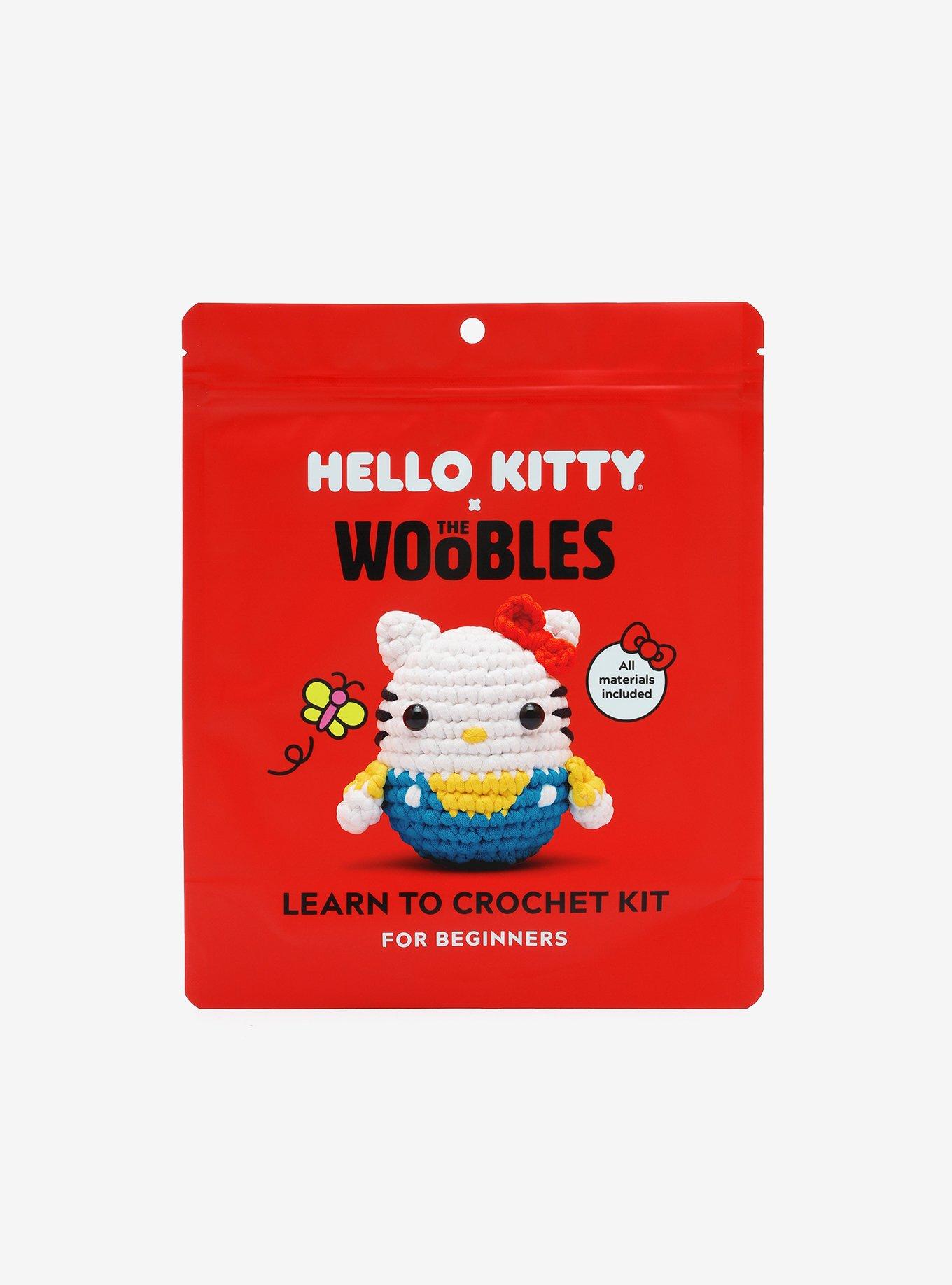 The Woobles Hello Kitty Beginner Crochet Kit, , hi-res