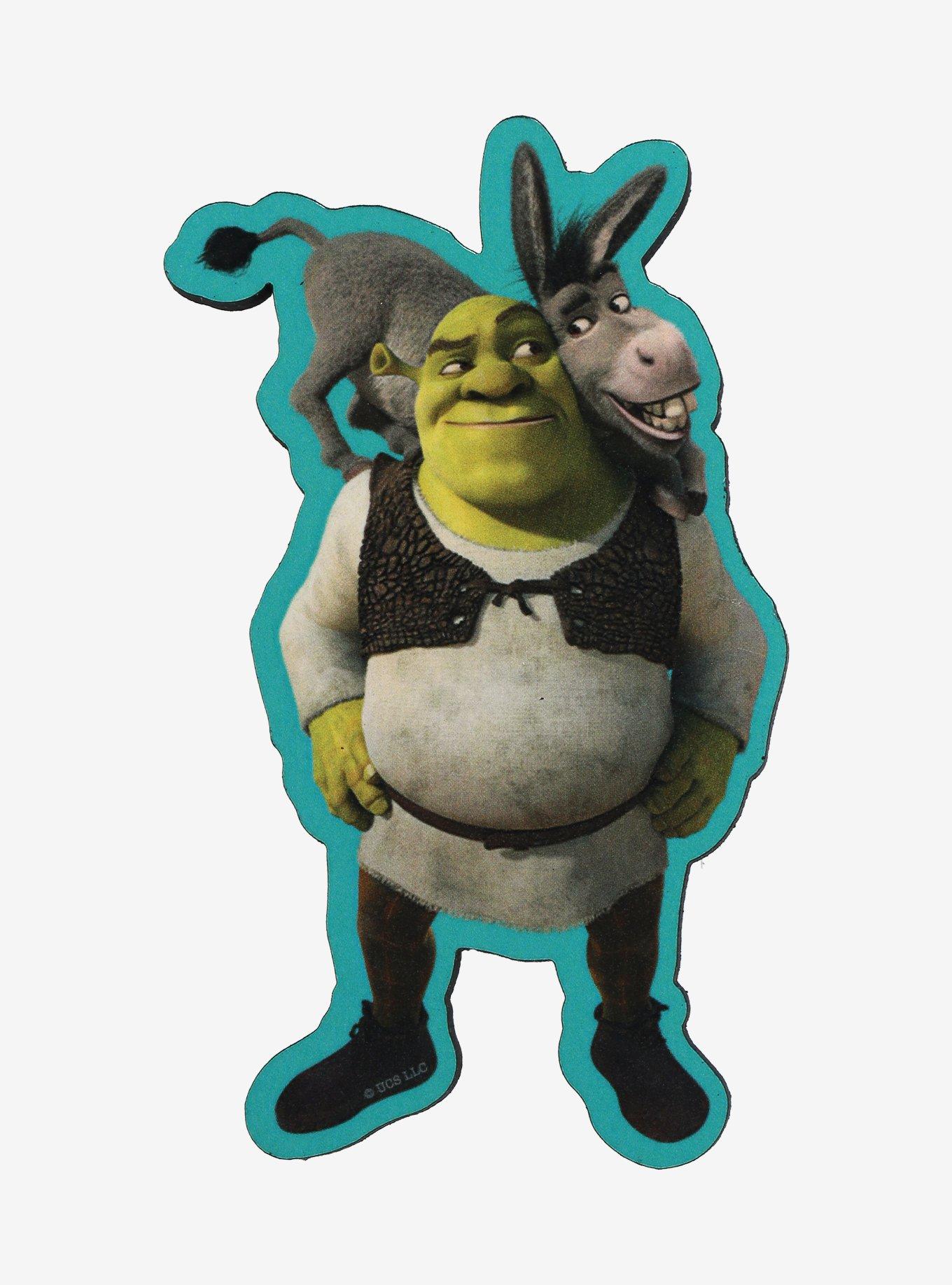 DreamWorks Shrek Donkey & Shrek Chunky Figural Magnet, , hi-res