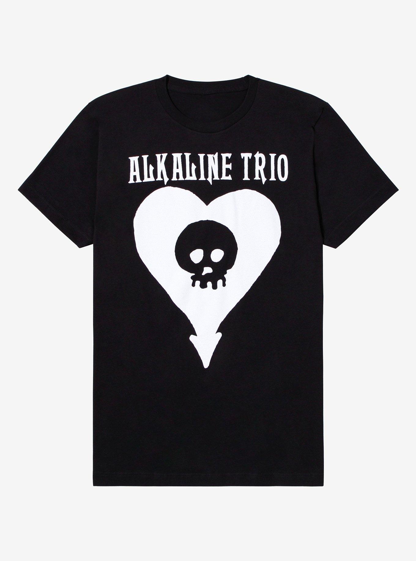 Alkaline Trio Skull Heart Logo T-Shirt