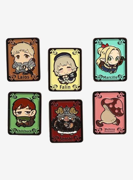 Delicious In Dungeon Character Blind Box Enamel Pin Hot Topic Exclusive ...