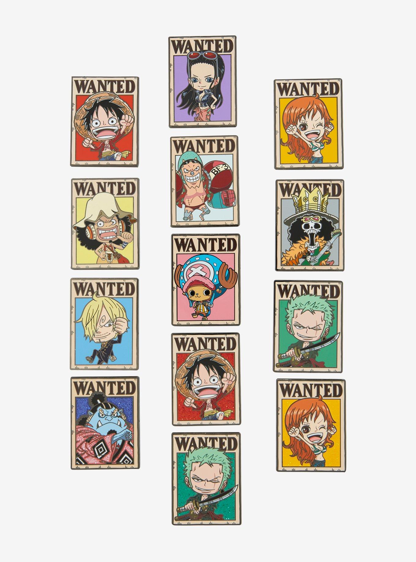 FiGPiN One Piece Wanted Crew Blind Box Enamel Pin, , hi-res