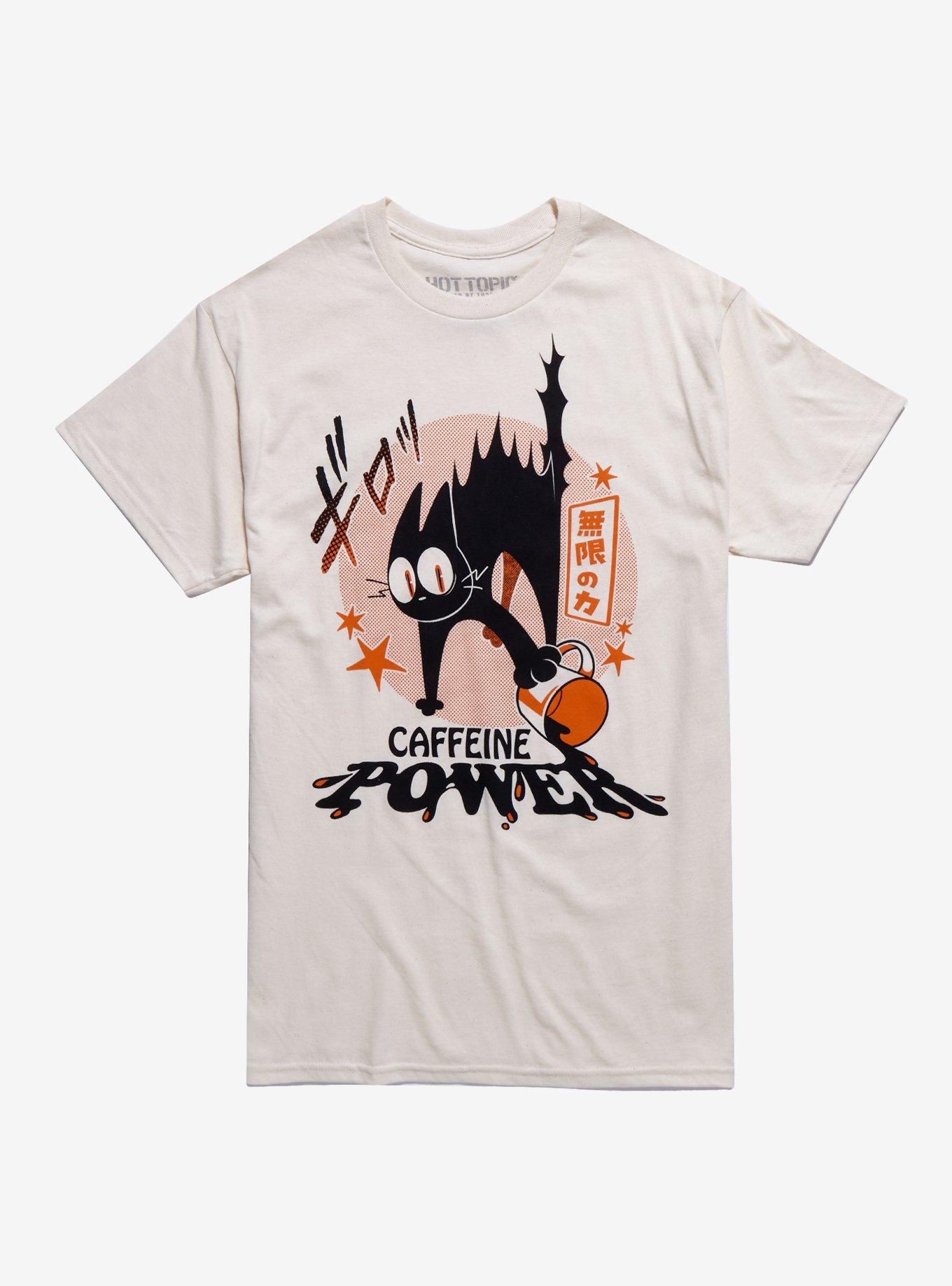 Caffeine Power Cat TShirt By Tobe Fonseca Hot Topic