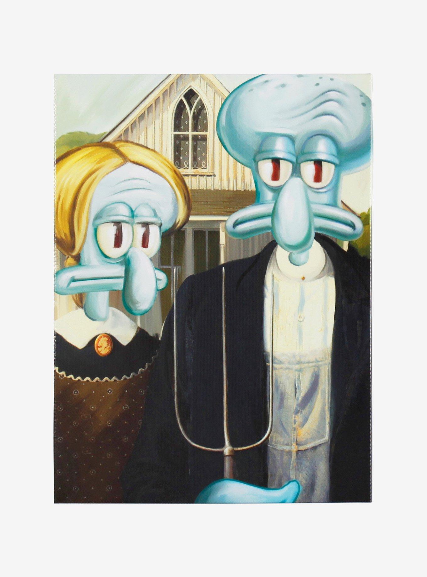 SpongeBob SquarePants Squidward Ancestor Portrait Wall Art, , hi-res