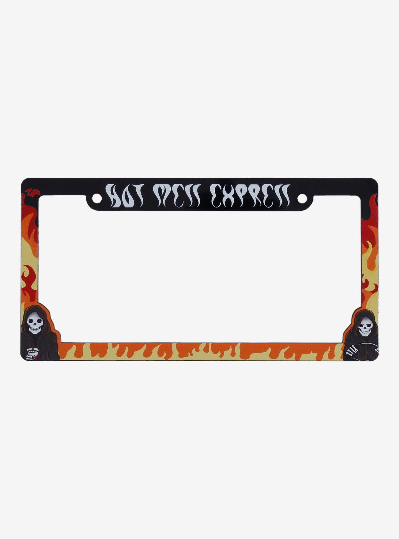 Hot Mess Express Grim Reapers License Plate Frame, , hi-res
