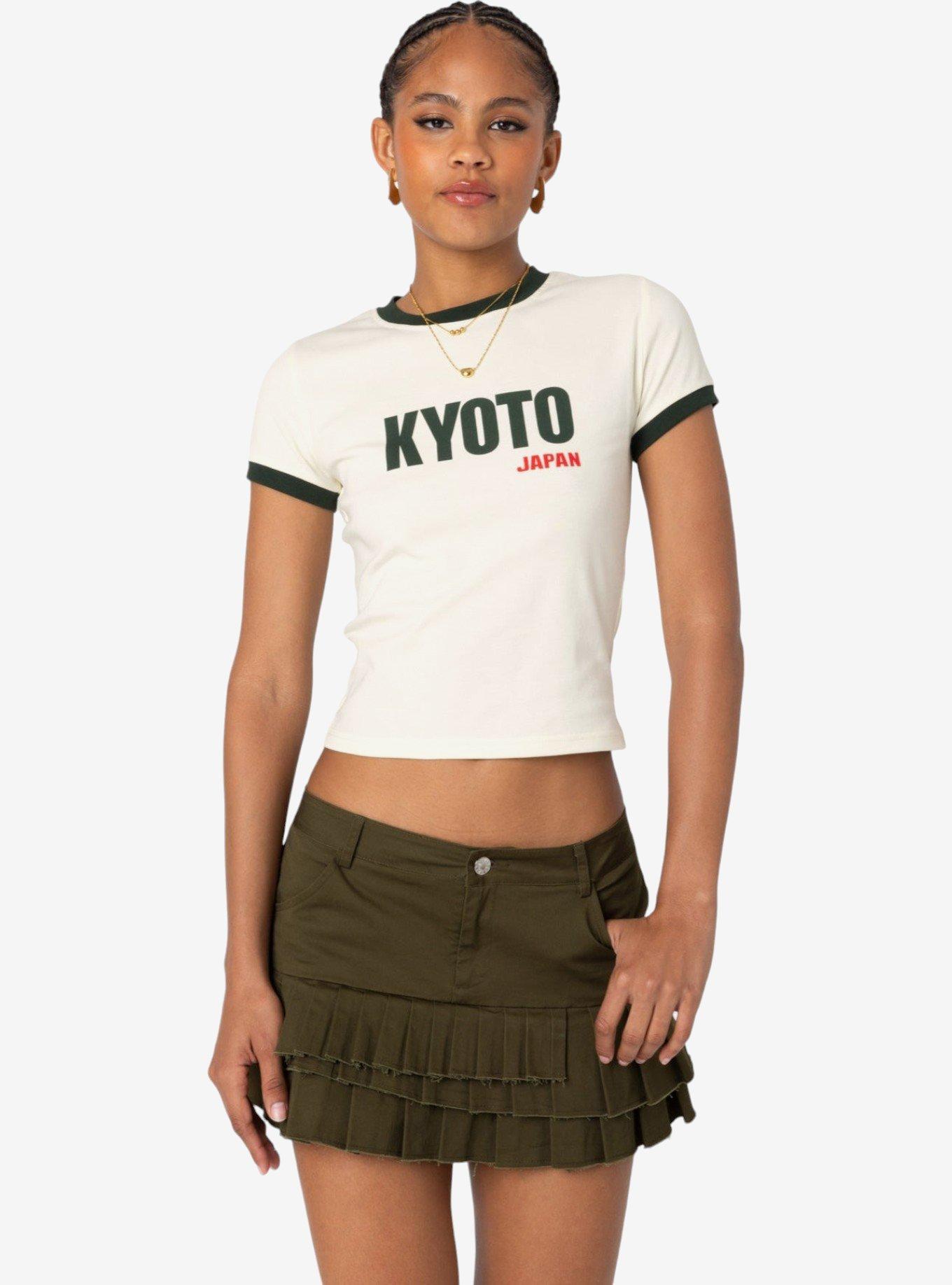 Edikted Kyoto Contrast T Shirt | Hot Topic