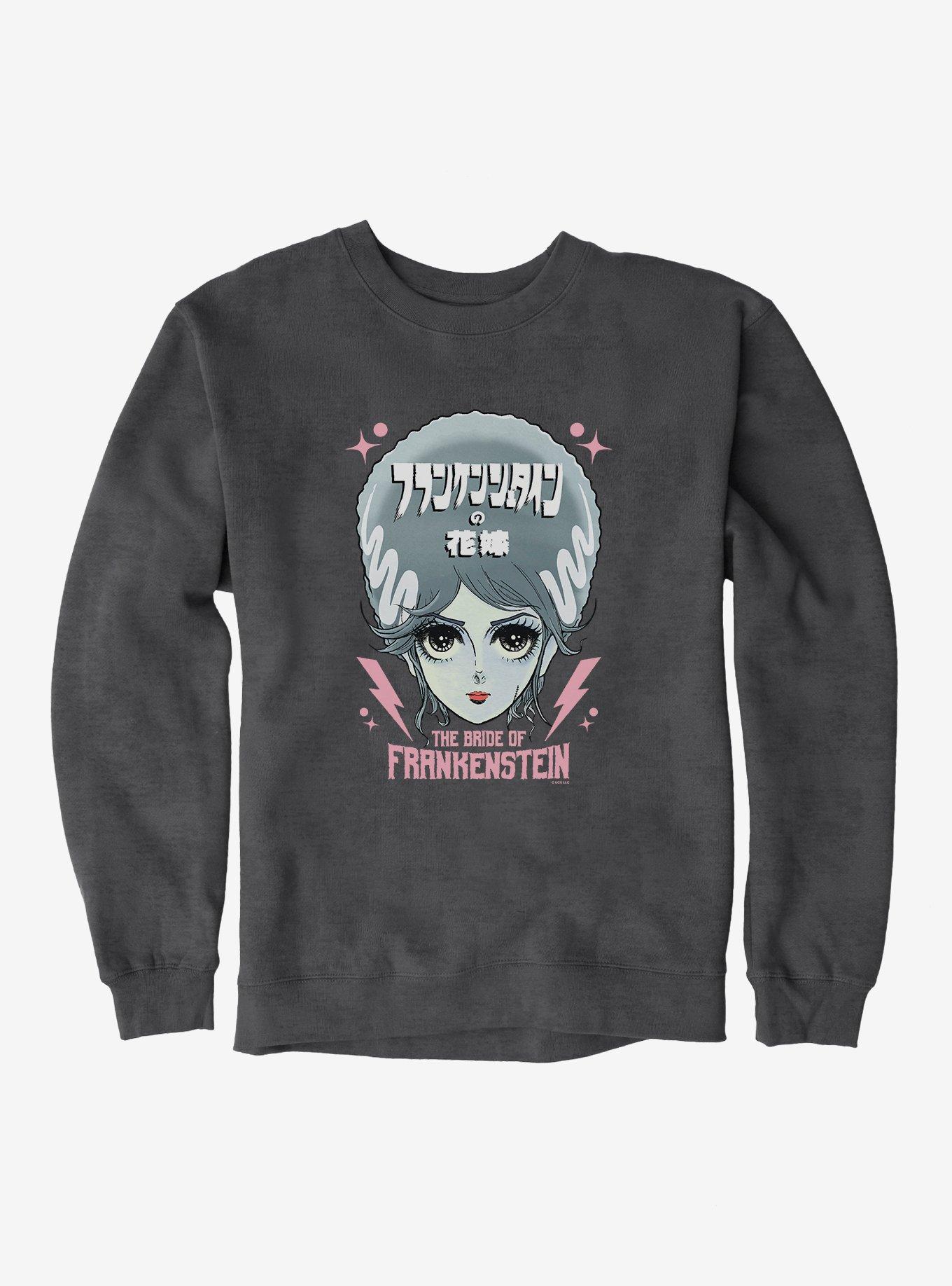 Universal Anime Monsters The Bride Of Frankenstein Portrait Sweatshirt, , hi-res