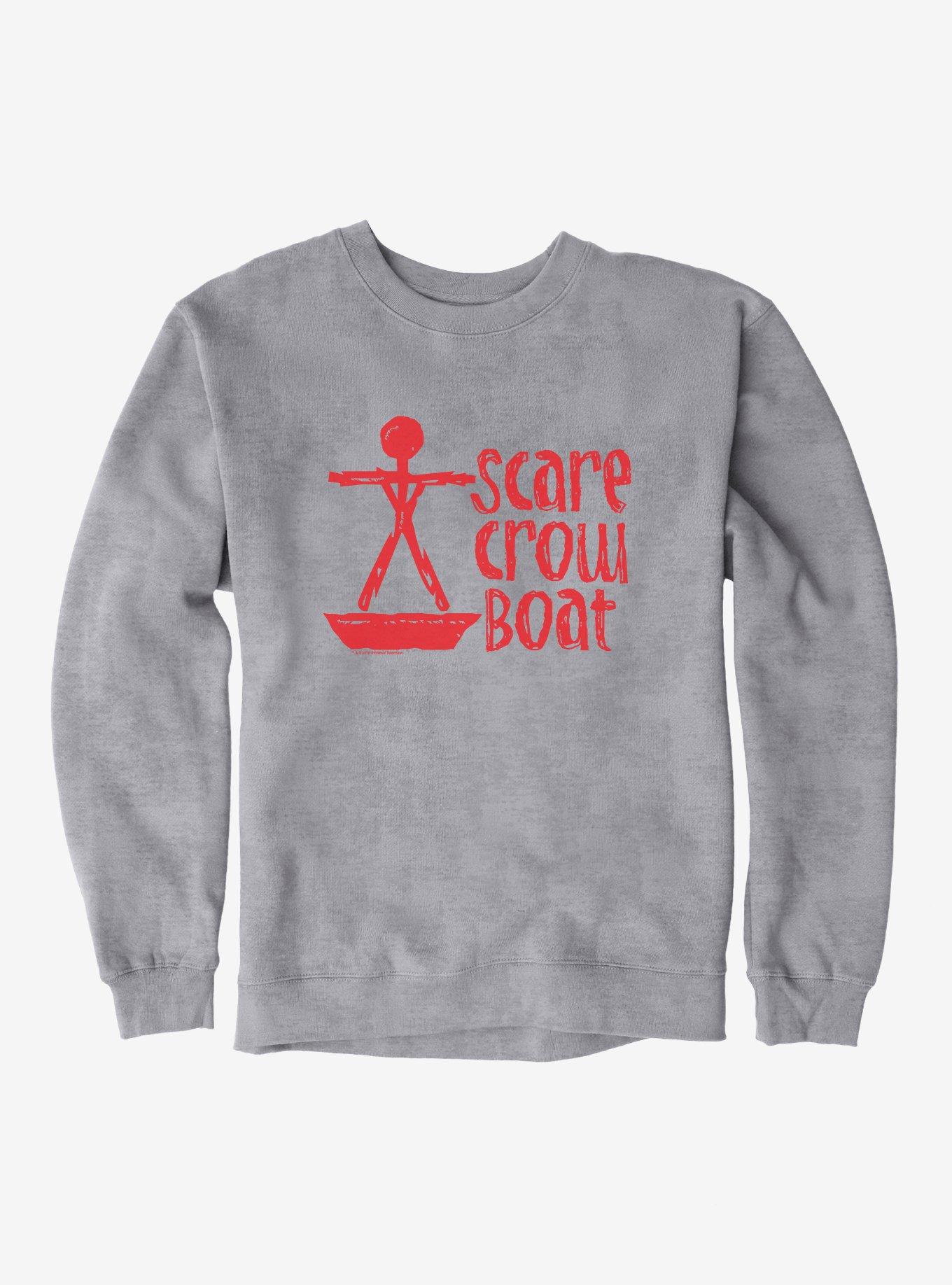 Parks And Recreation Scarecrow Boat Logo Sweatshirt, SPORT GRAY, hi-res