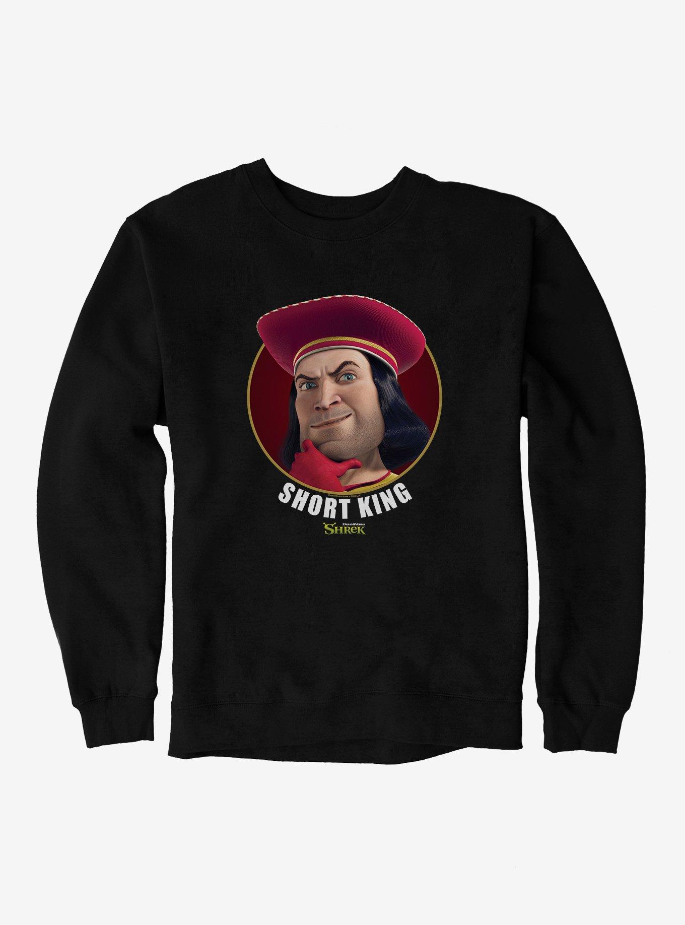 Shrek Short King Sweatshirt, BLACK, hi-res