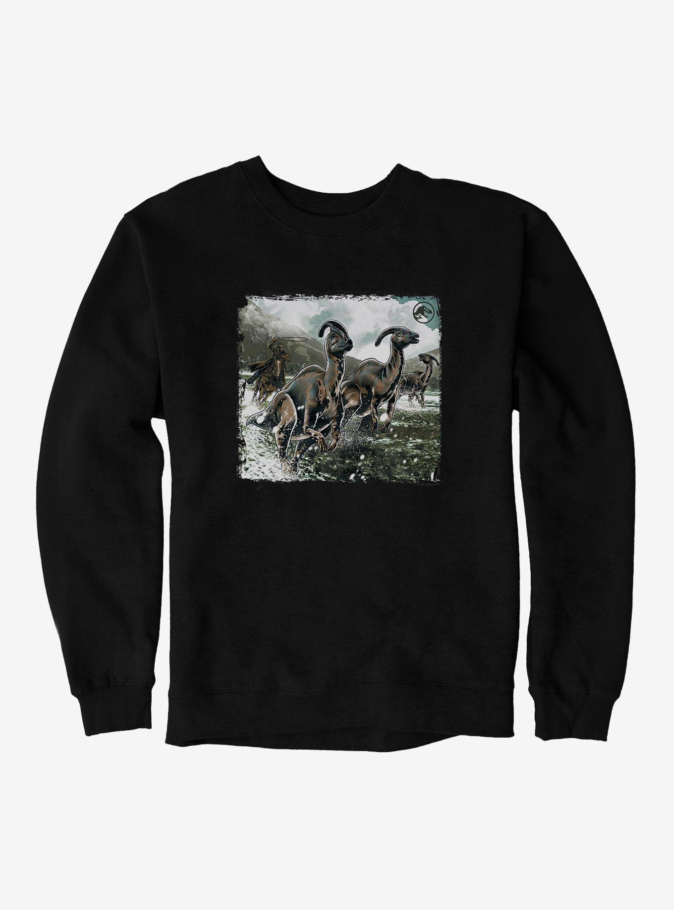 Jurassic World Dominion Parasaurolophus Rodeo Sweatshirt, , hi-res