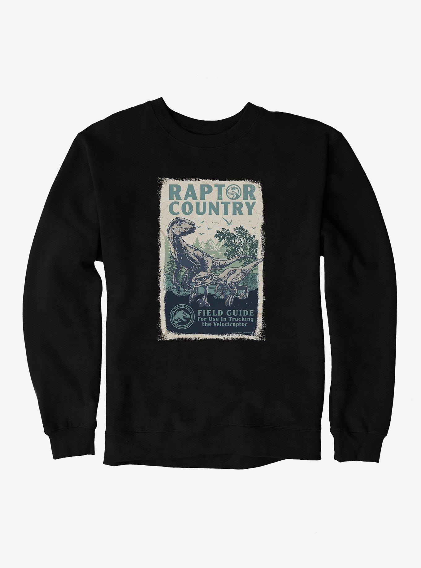 Jurassic World Dominion Raptor Country Sweatshirt, BLACK, hi-res