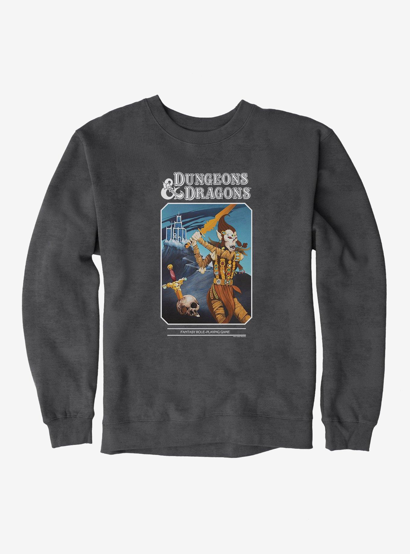 Dungeons & Dragons Vintage Attack or Flee Sweatshirt, , hi-res