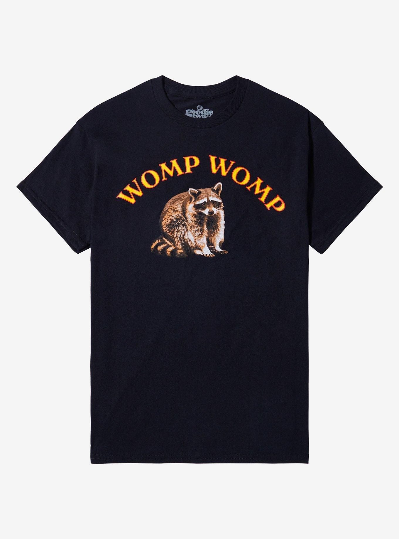 Womp Womp Raccoon T-Shirt By Goodie Two Sleeves, , hi-res