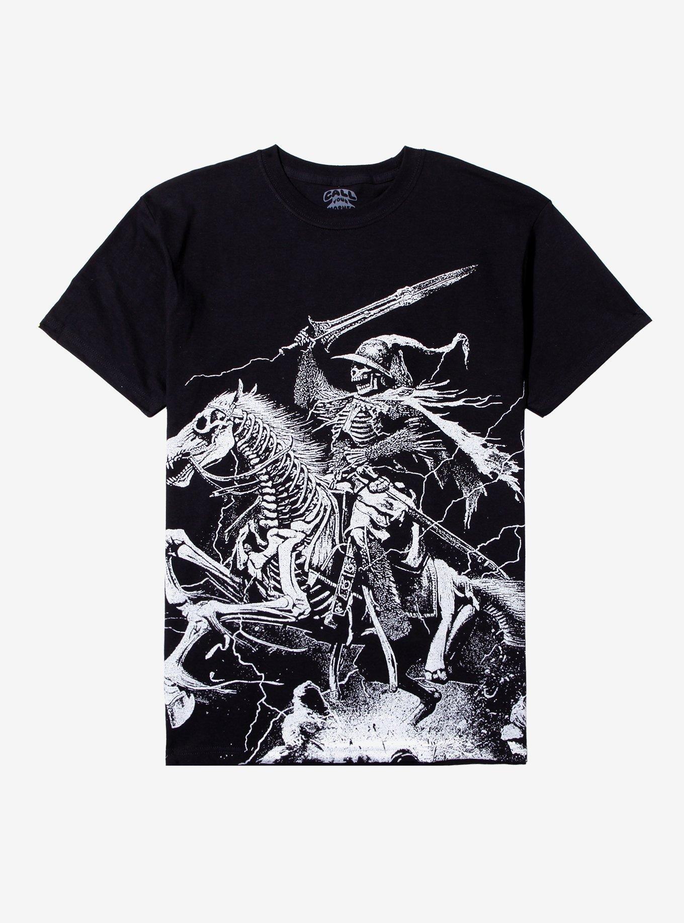 Skeleton Knight T-Shirt By Call Your Mother, , hi-res
