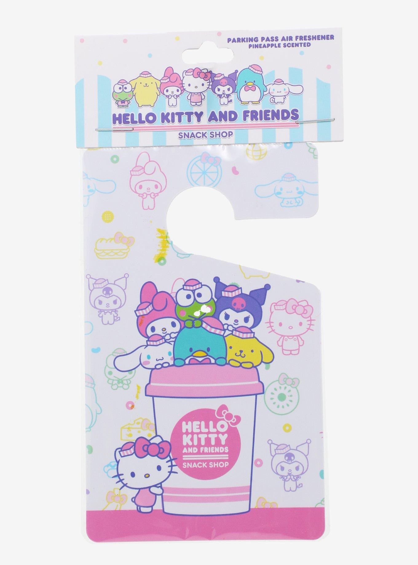 Hello Kitty And Friends Snack Shop Parking Pass Air Freshener, , hi-res