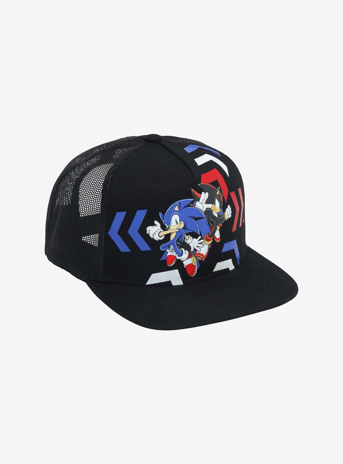 Sonic The Hedgehog Shadow & Sonic Arrows Snapback Hat | Hot Topic