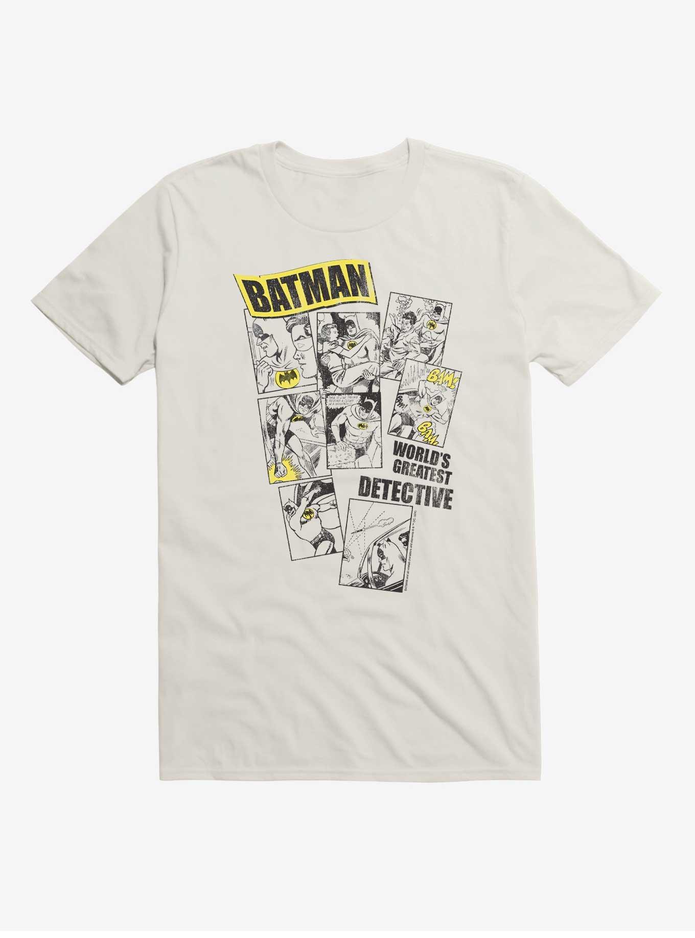 DC Batman World's Greatest Detective T-Shirt, WHITE, hi-res