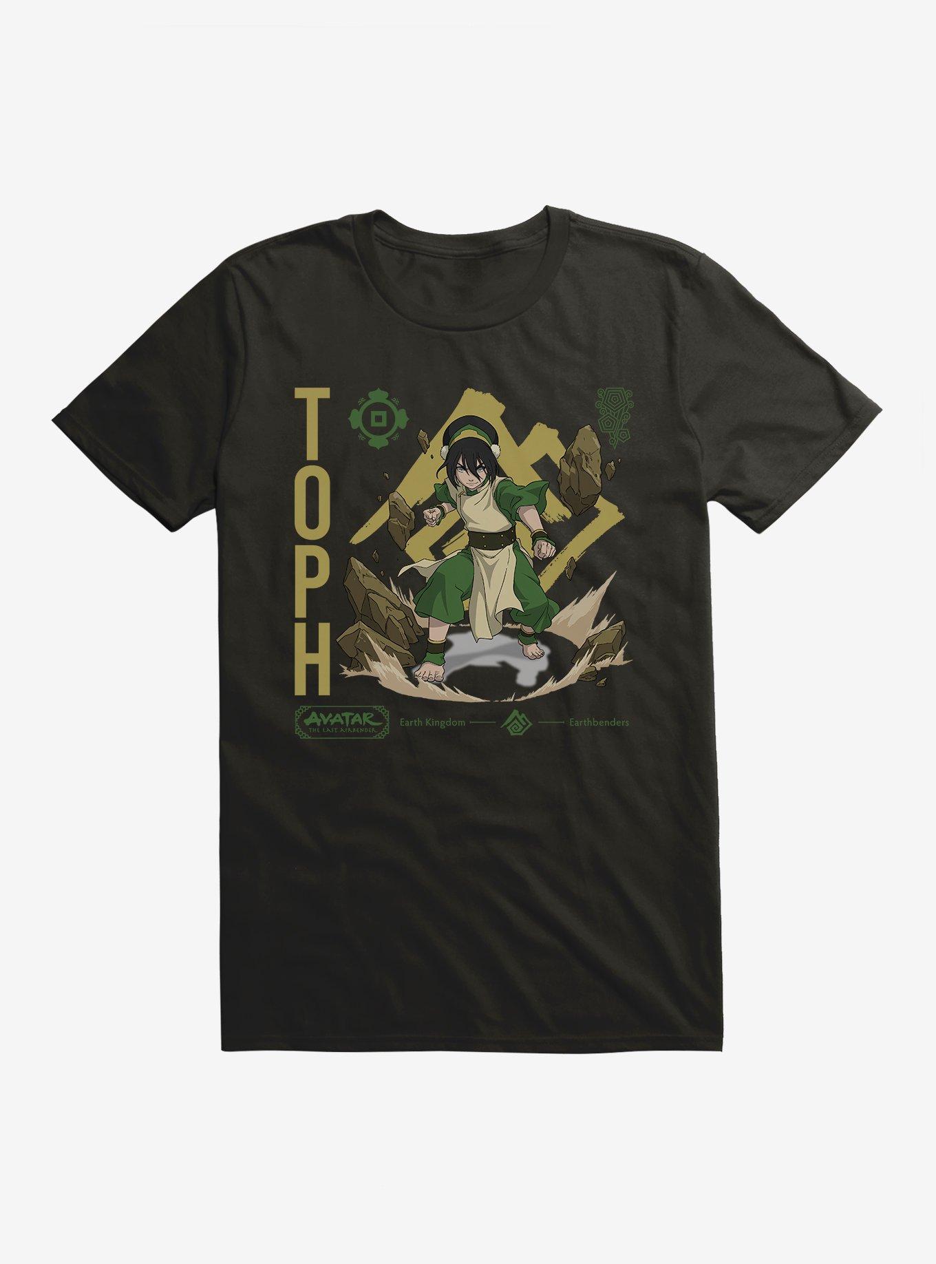Avatar: The Last Airbender Toph T-Shirt, BLACK, hi-res