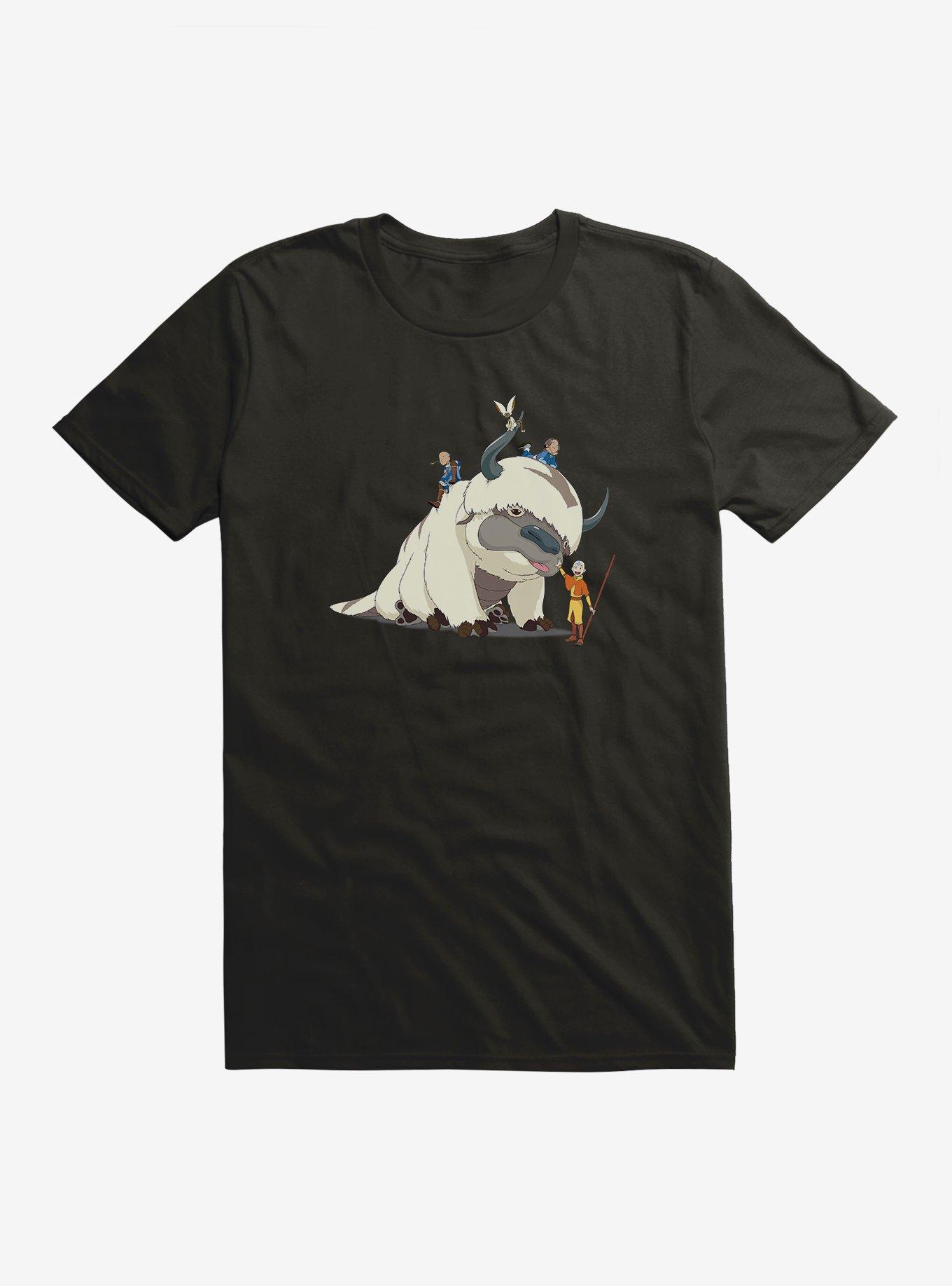 Avatar: The Last Airbender The Team T-Shirt, BLACK, hi-res