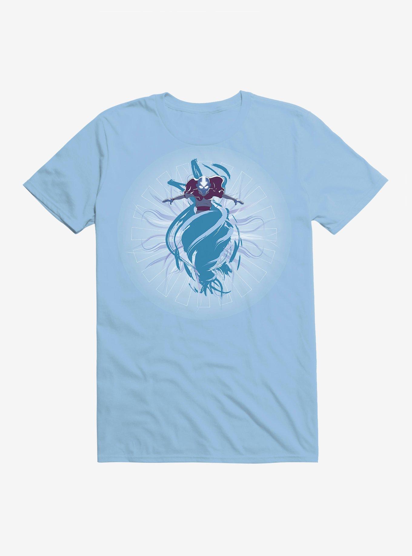 Avatar: The Last Airbender Aang Avatar State Waterbending T-Shirt