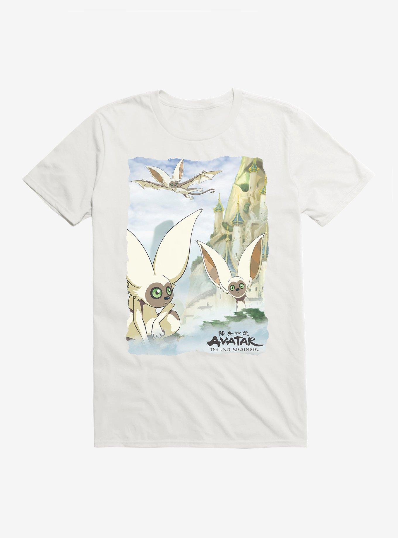 Avatar: The Last Airbender Flight Of Momo T-Shirt, WHITE, hi-res