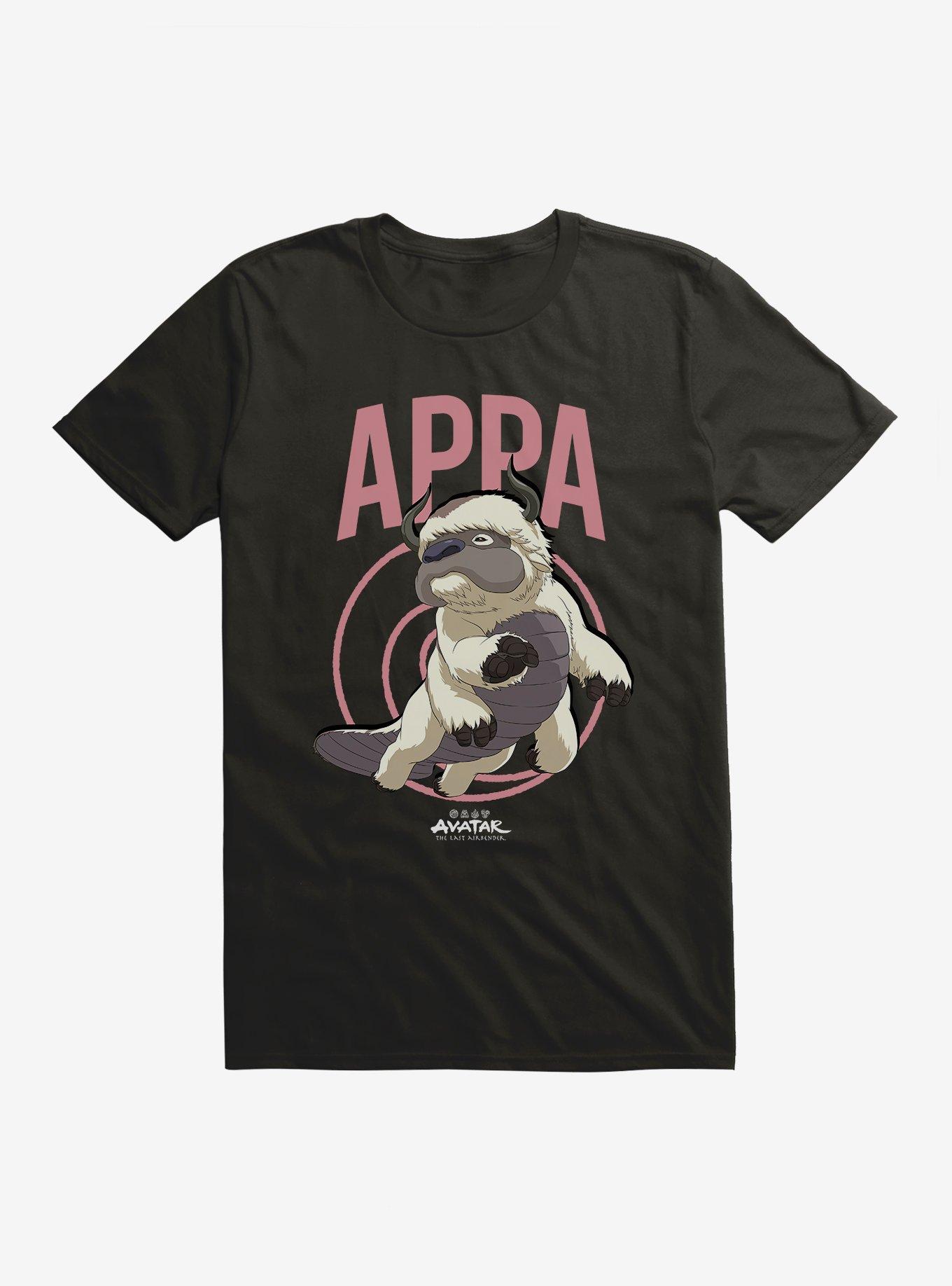 Avatar: The Last Airbender Appa T-Shirt, BLACK, hi-res