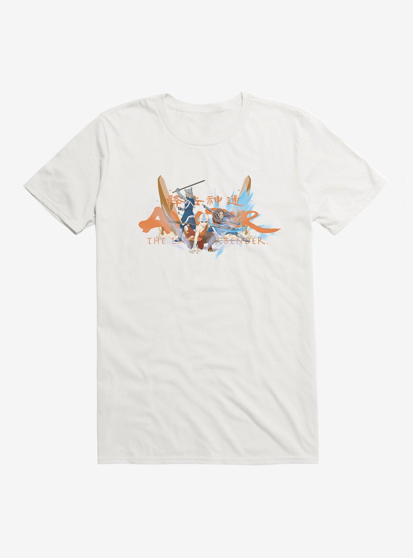 Avatar: The Last Airbender Trio T-Shirt, WHITE, hi-res