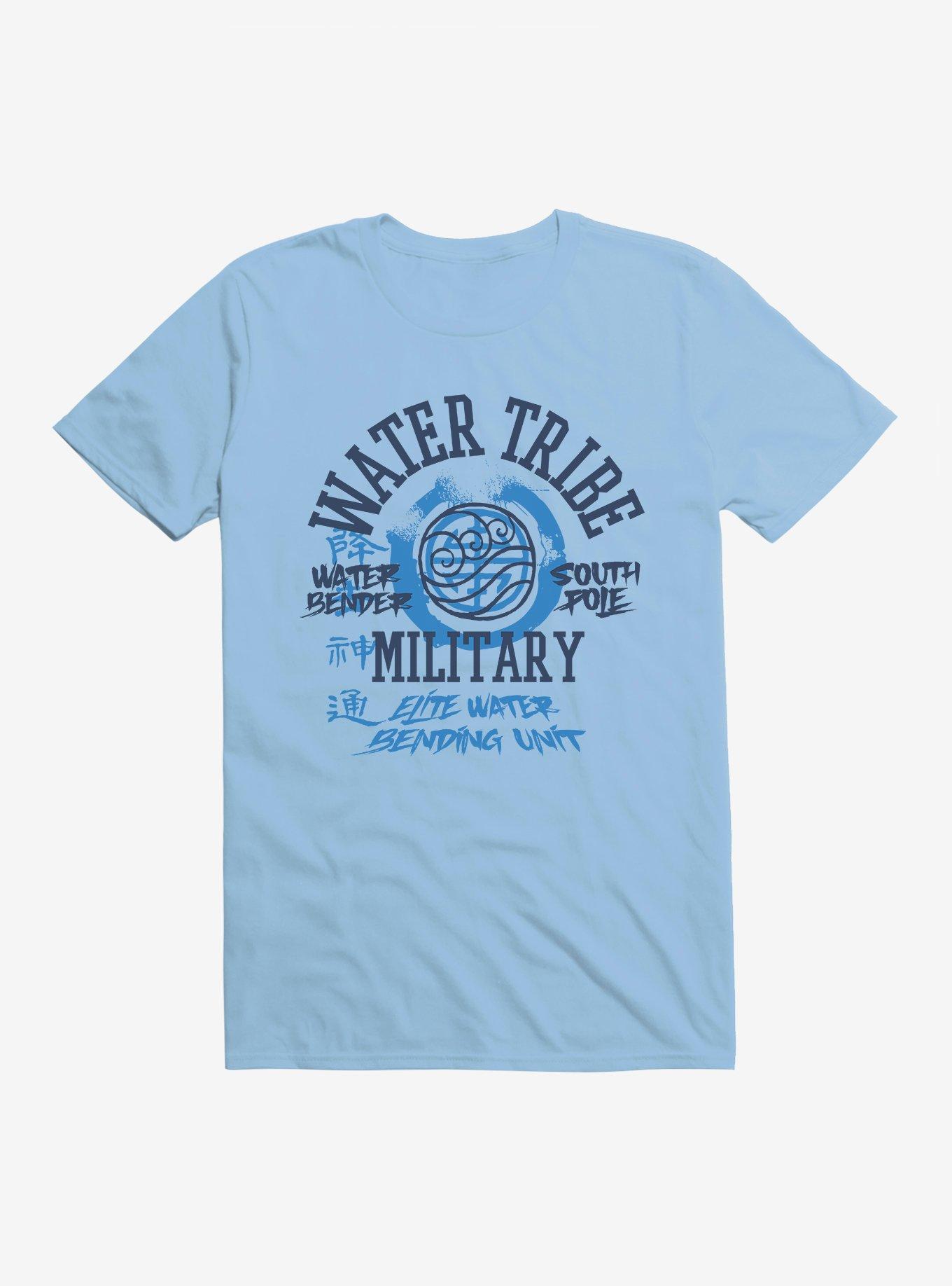 Avatar: The Last Airbender Water Tribe South Pole T-Shirt, LIGHT BLUE, hi-res