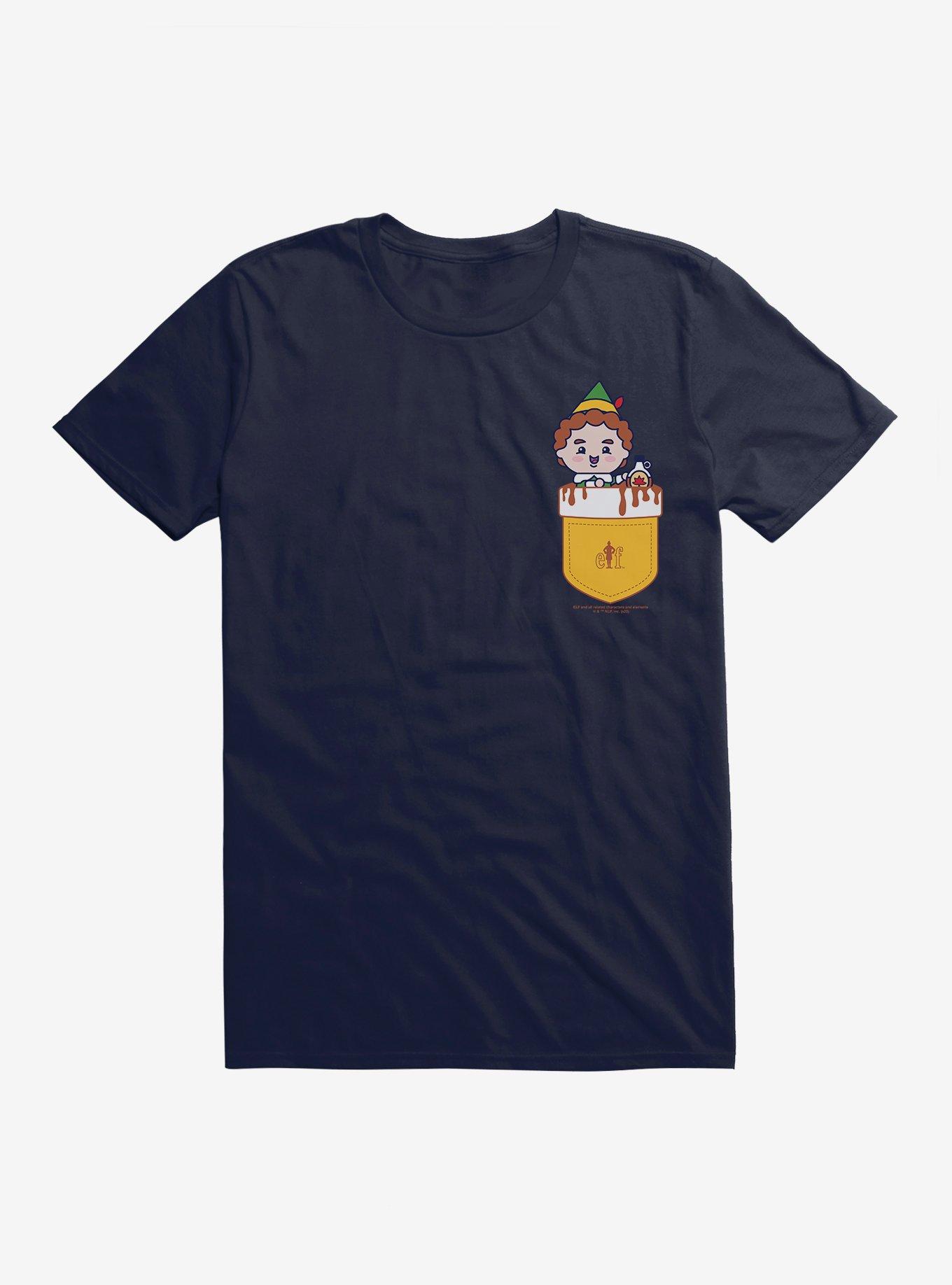 Elf Maple Syrup Faux Pocket T-Shirt, , hi-res