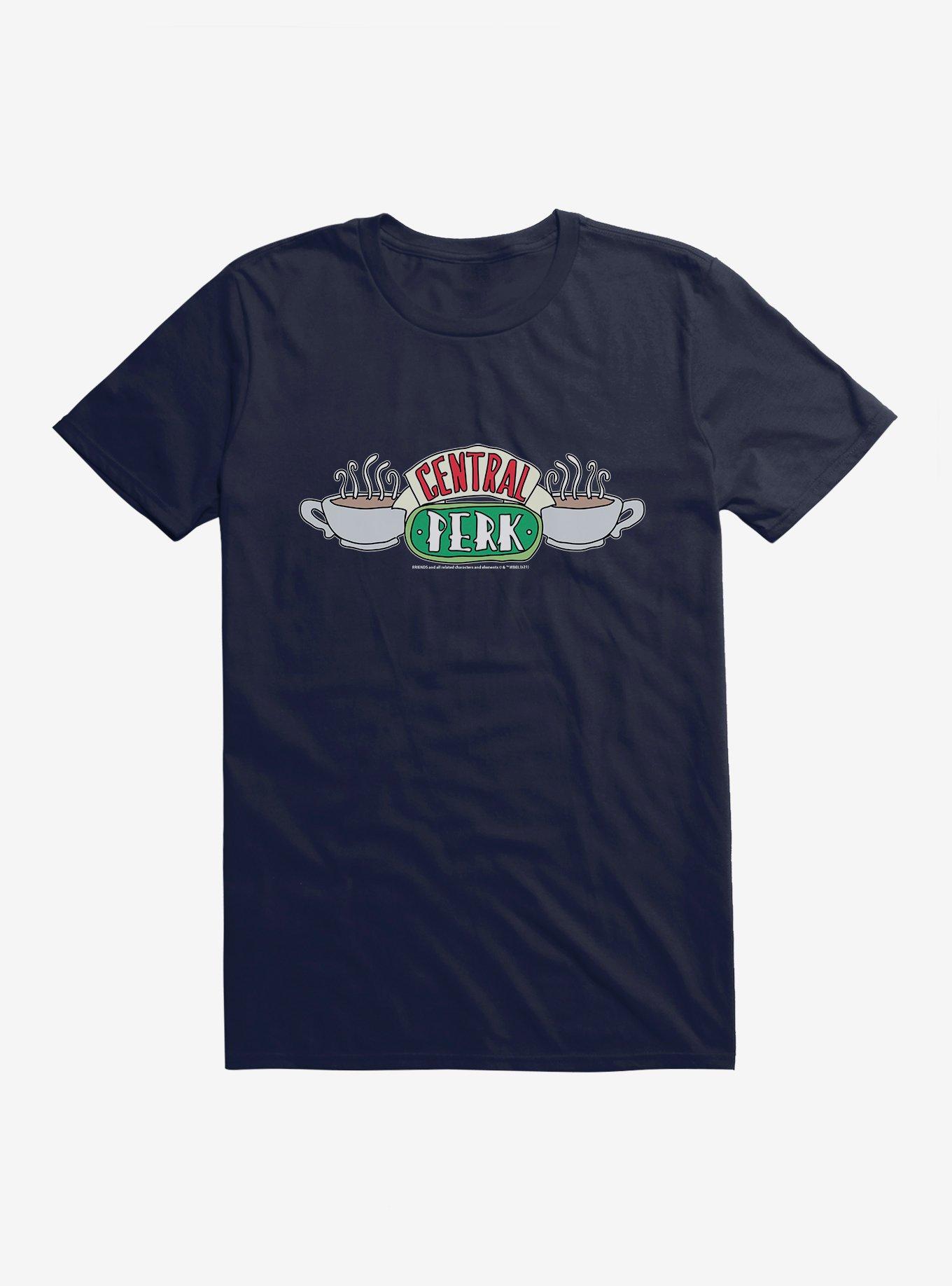 Friends Central Perk Sign T-Shirt, NAVY, hi-res